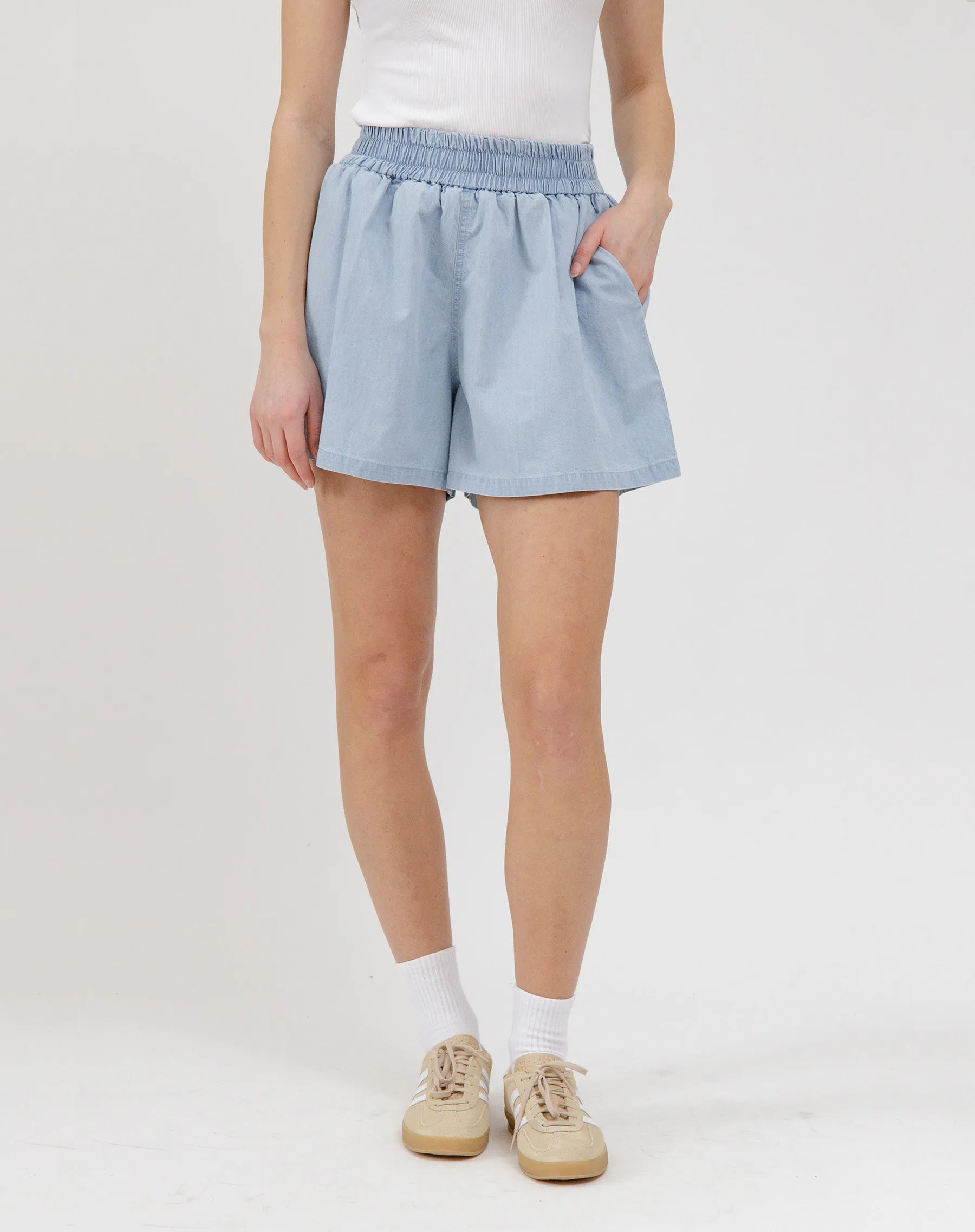 Chambray Short sold by Brunette The Label product image thumbnail 2