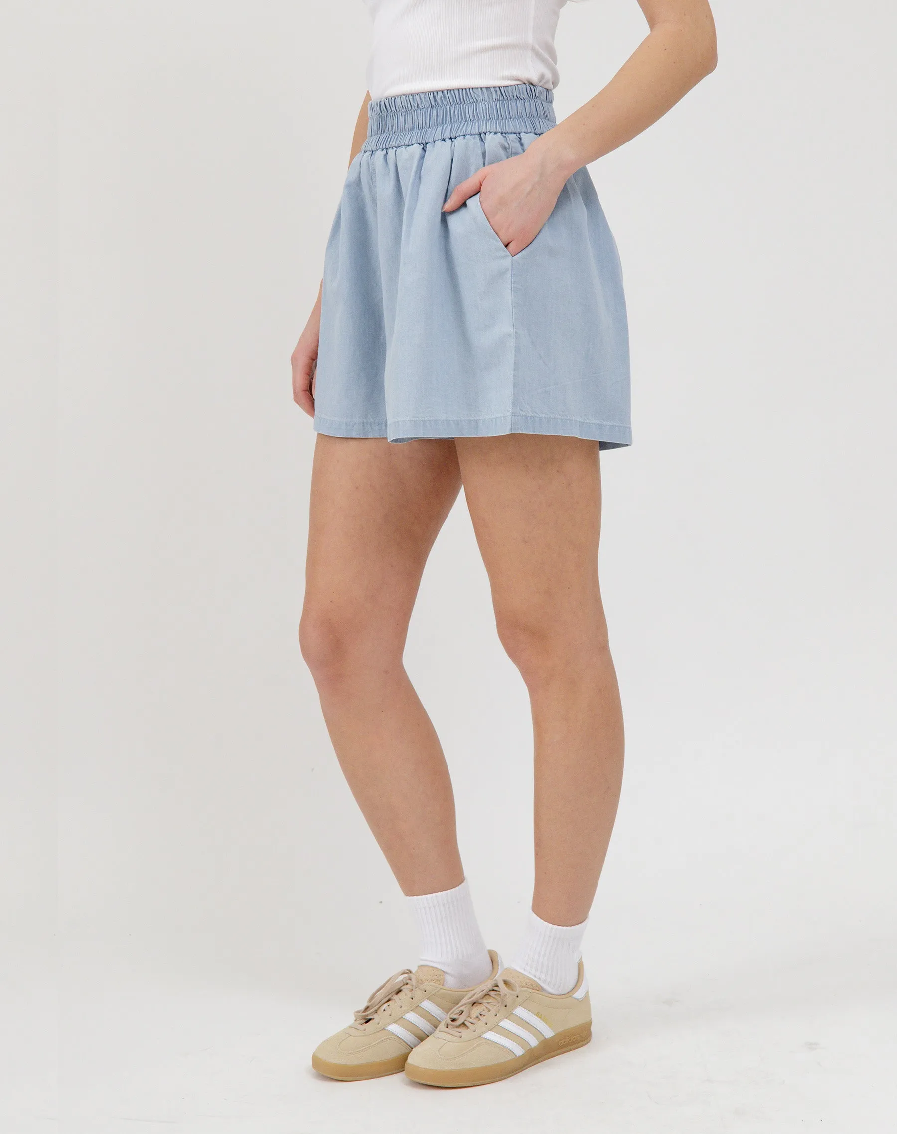 Chambray Short sold by Brunette The Label product image thumbnail 3