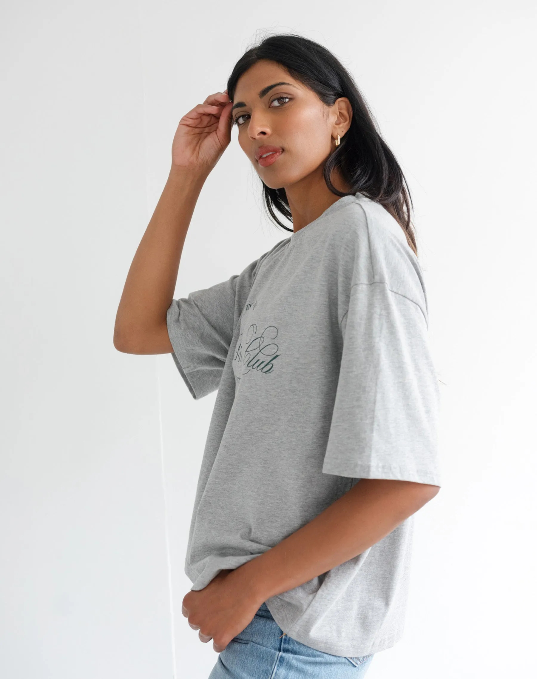 "Kind Club" Boxy Tee sold by Brunette The Label product image thumbnail 2