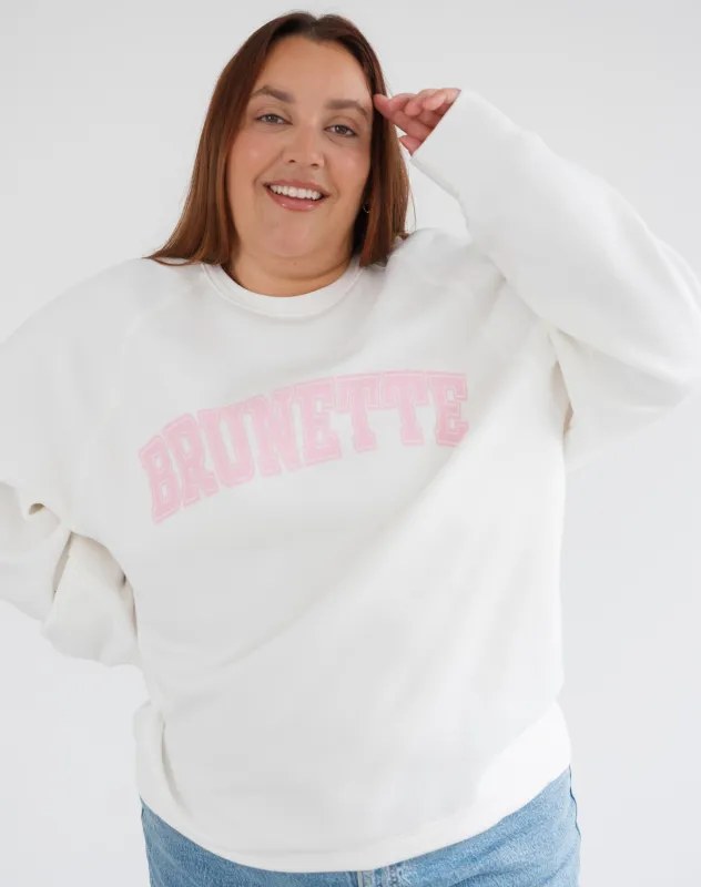 "Brunette" Varsity Hair Colour Not Your Boyfriend's Crew sold by Brunette The Label