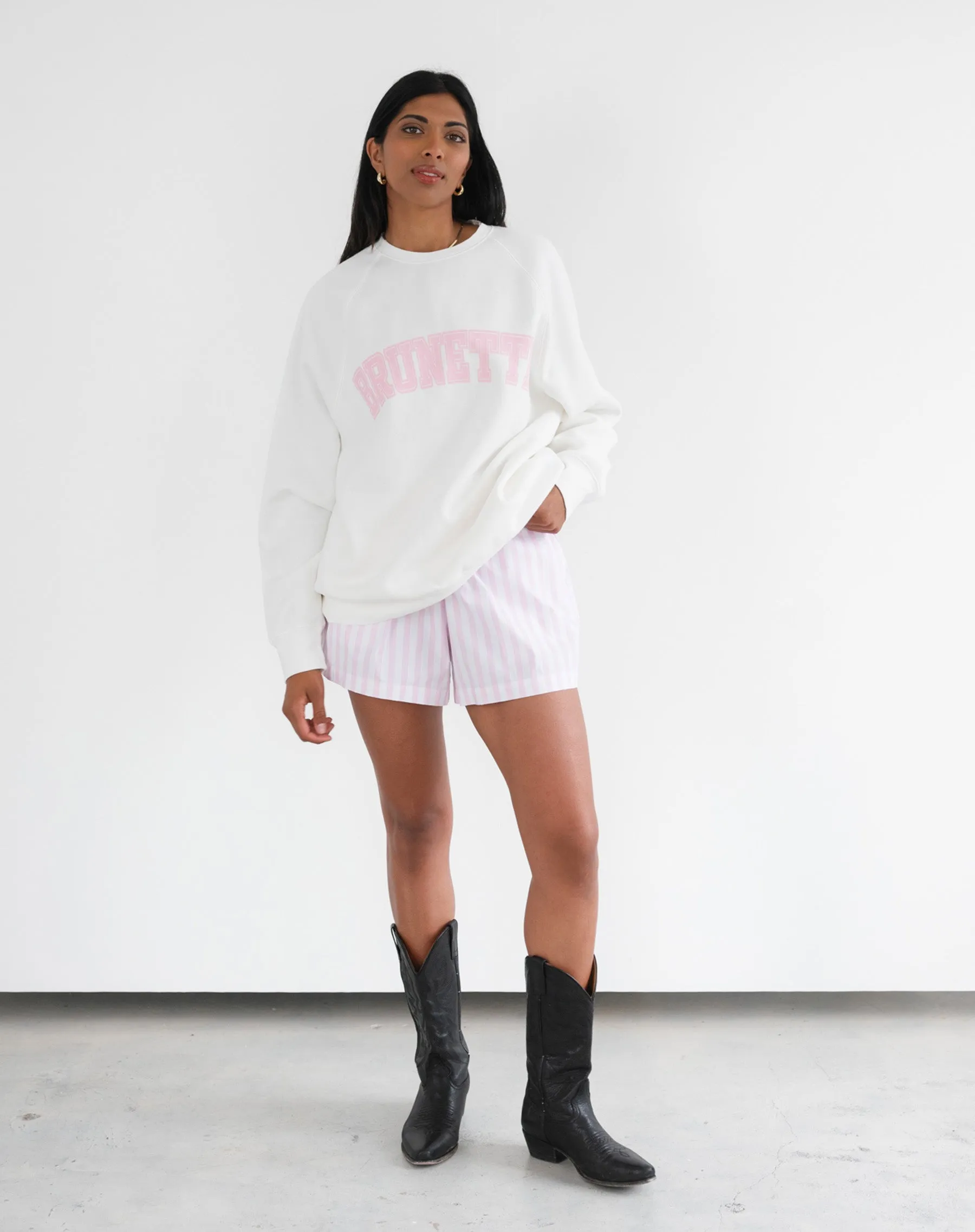 "Brunette" Varsity Hair Colour Not Your Boyfriend's Crew sold by Brunette The Label product image thumbnail 4