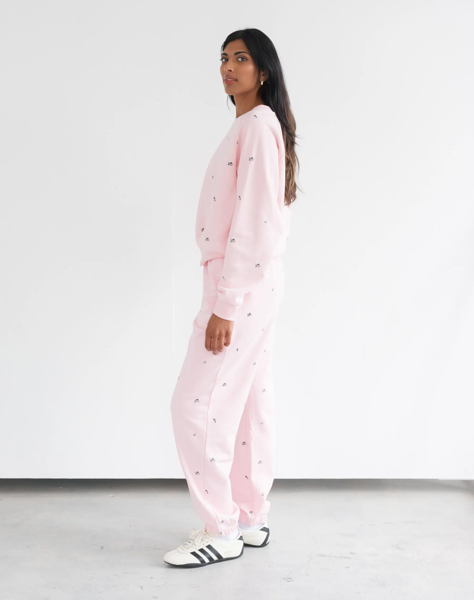 "Be Kind" All Over Floral Perfect Crew sold by Brunette The Label product image thumbnail 2