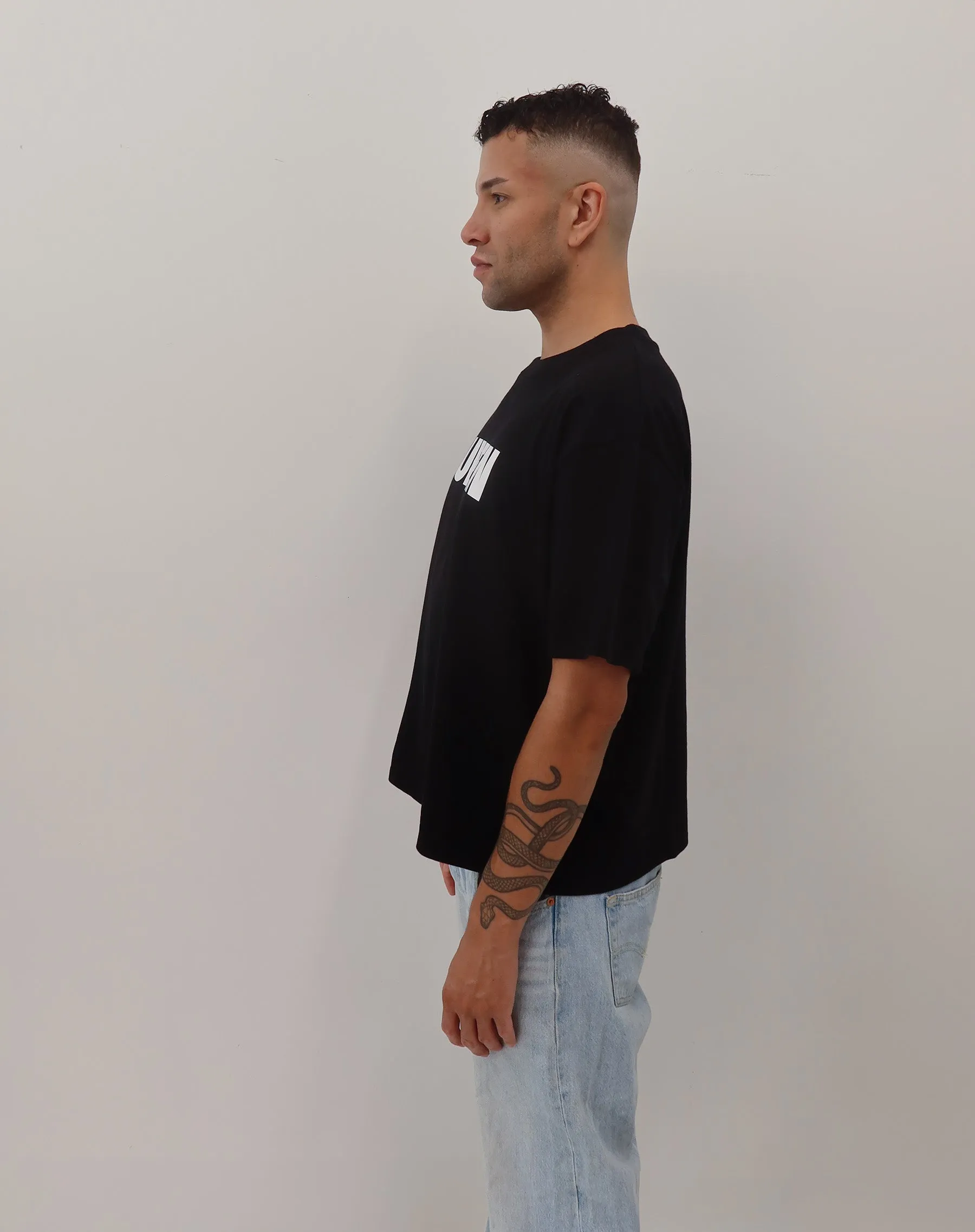 "Queen" Boxy Tee sold by Brunette The Label product image thumbnail 2