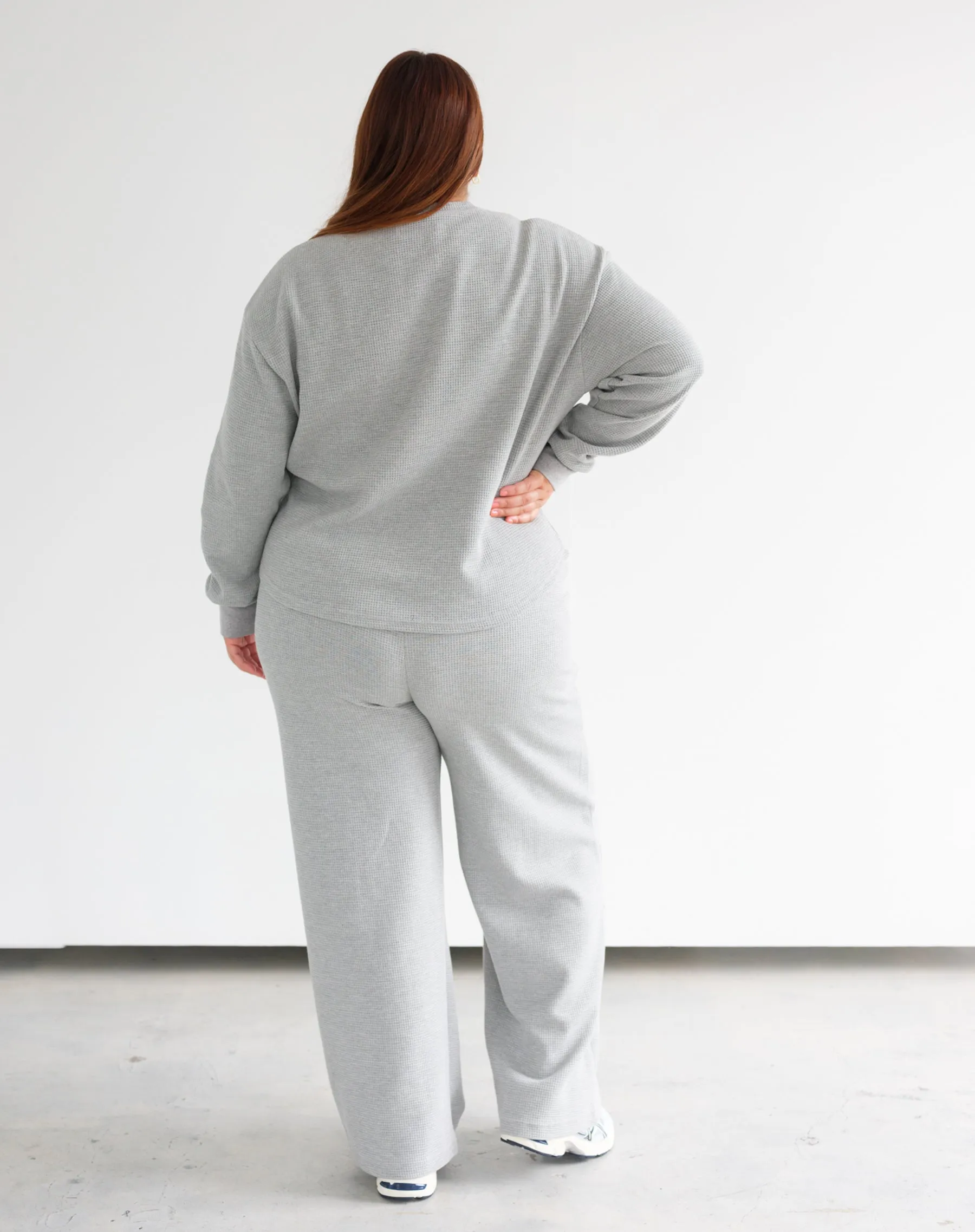 Waffle Henley sold by Brunette The Label product image thumbnail 3