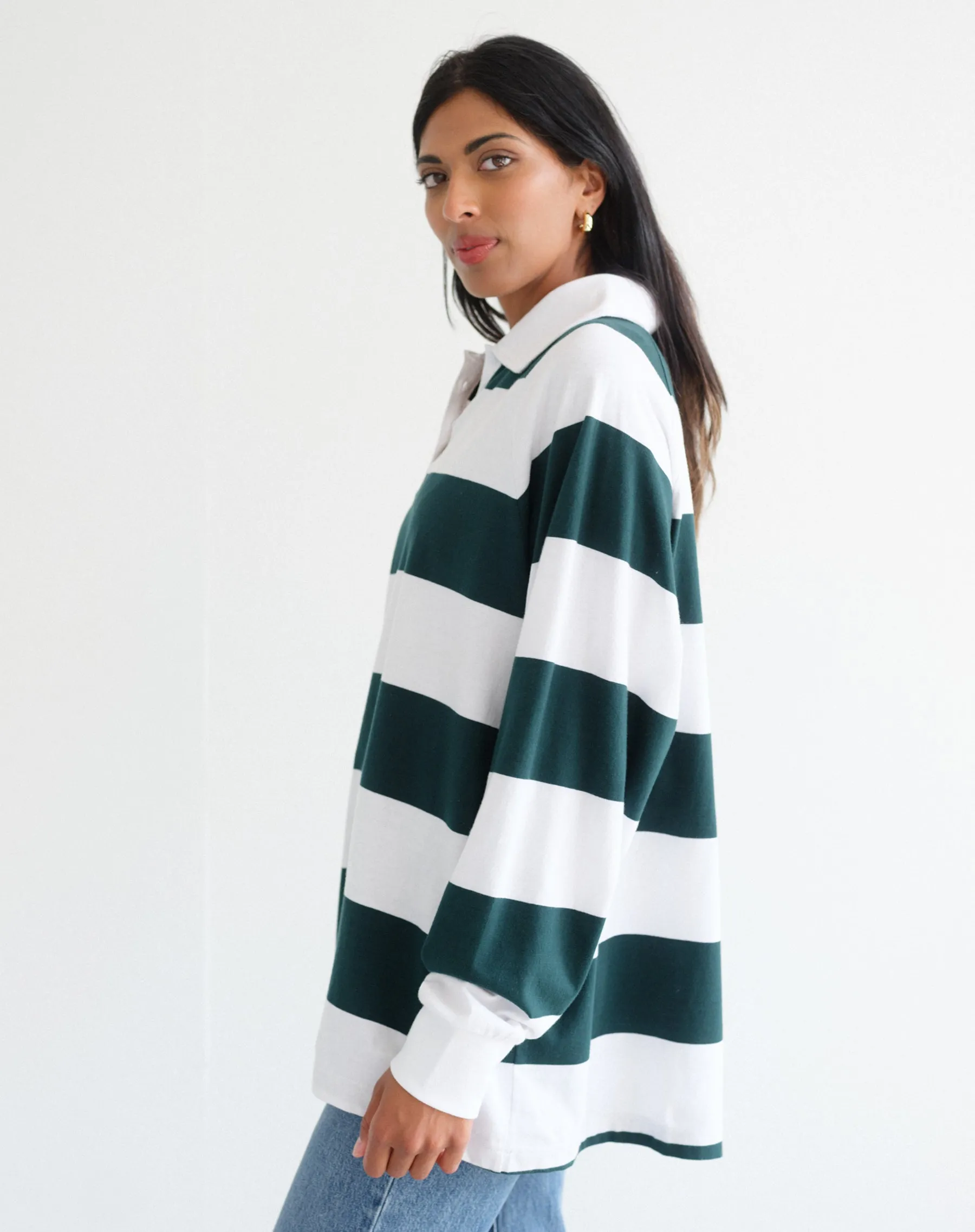 Rugby Polo Shirt sold by Brunette The Label product image thumbnail 2