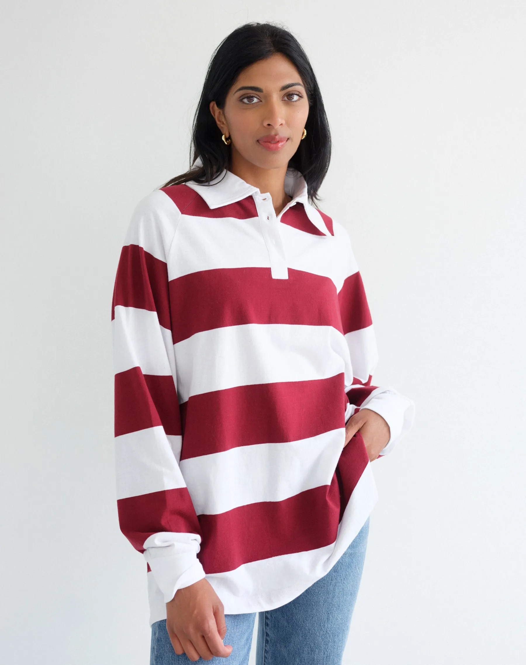 Rugby Polo Shirt sold by Brunette The Label