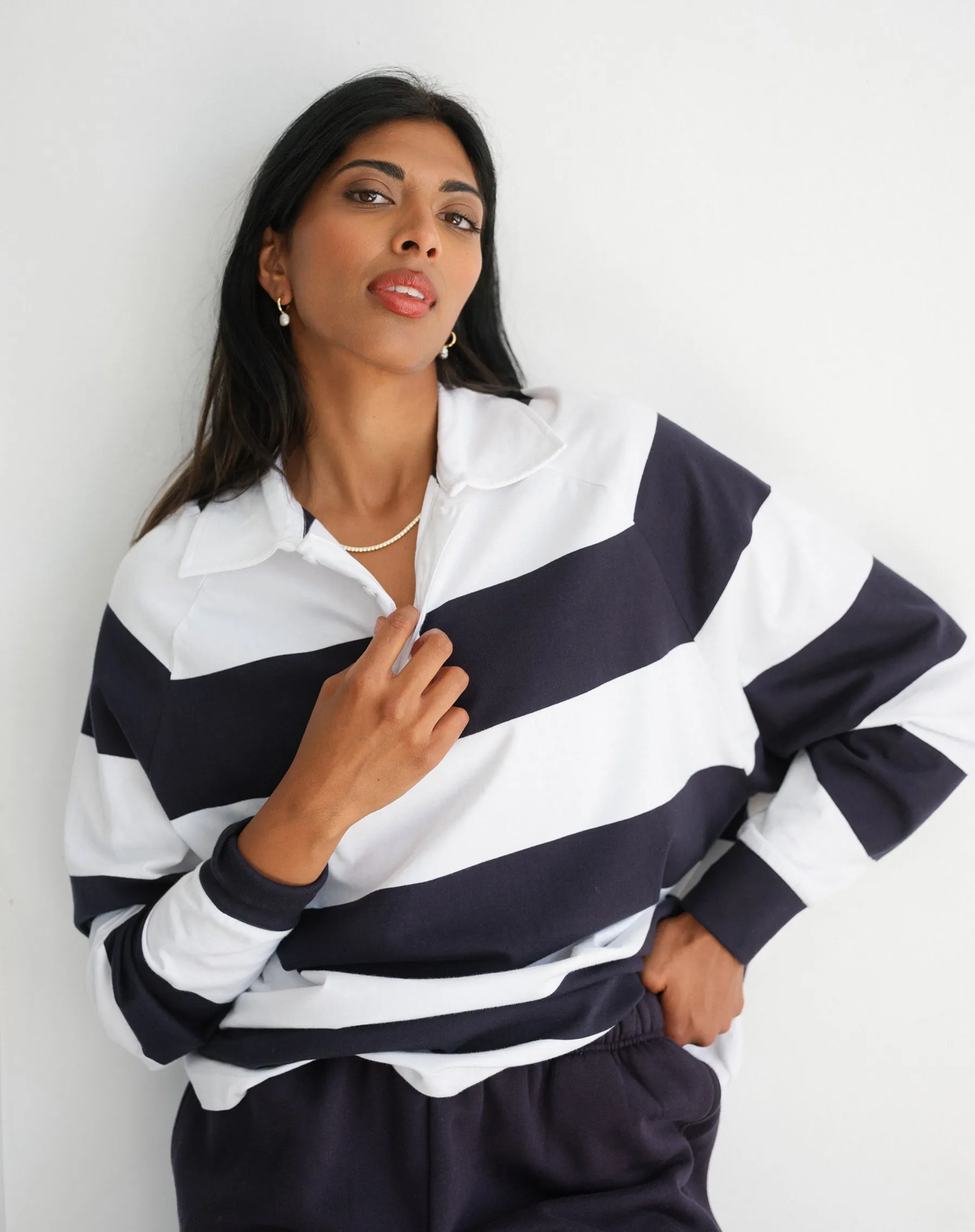 Rugby Polo Shirt sold by Brunette The Label