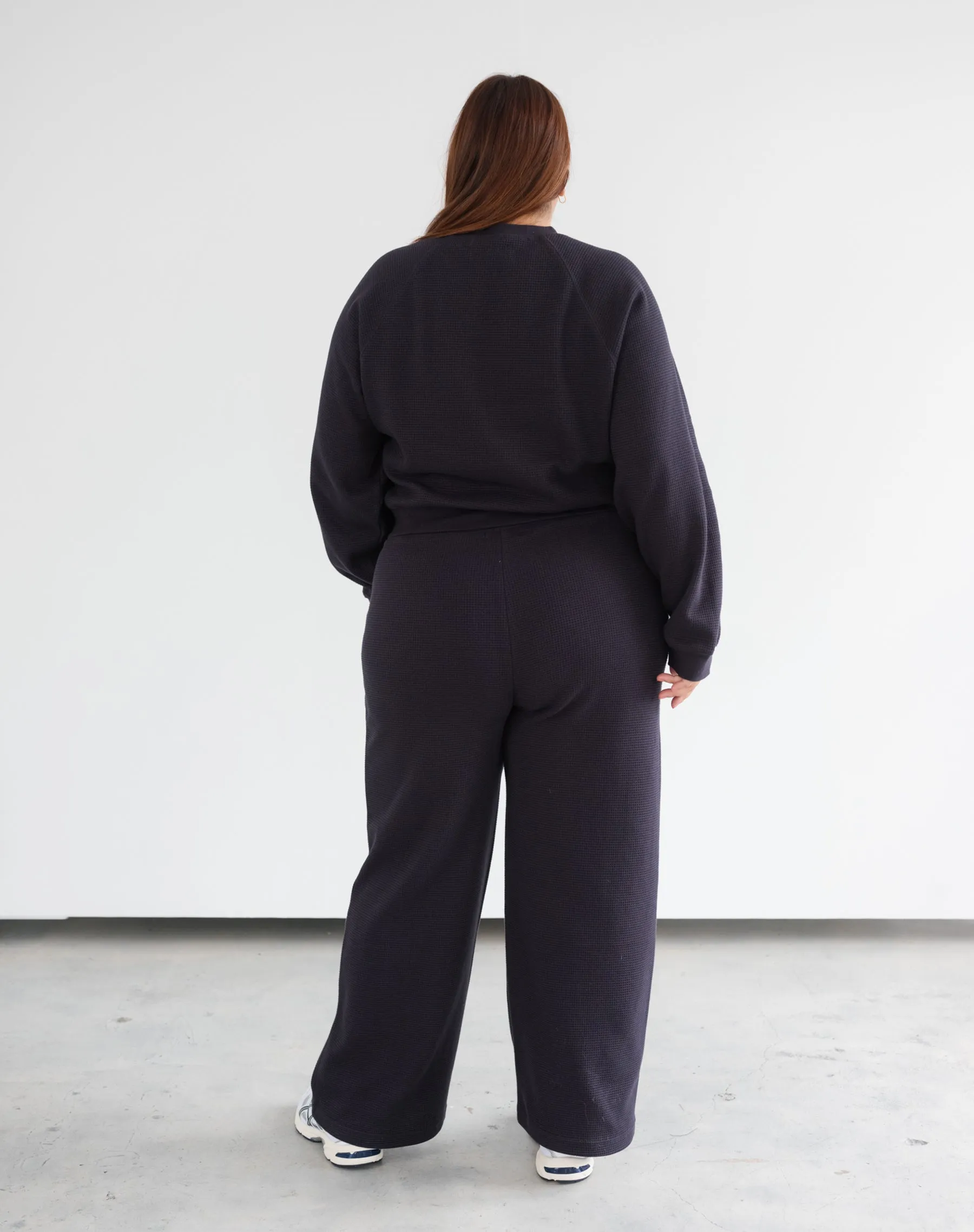 Waffle Raglan Shirt sold by Brunette The Label product image thumbnail 3