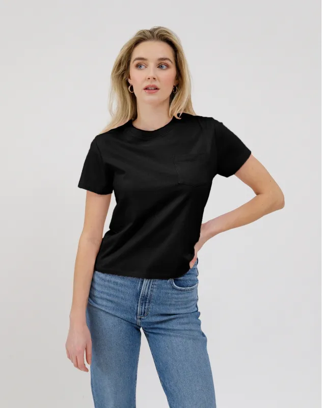 Pocket Tee sold by Brunette The Label