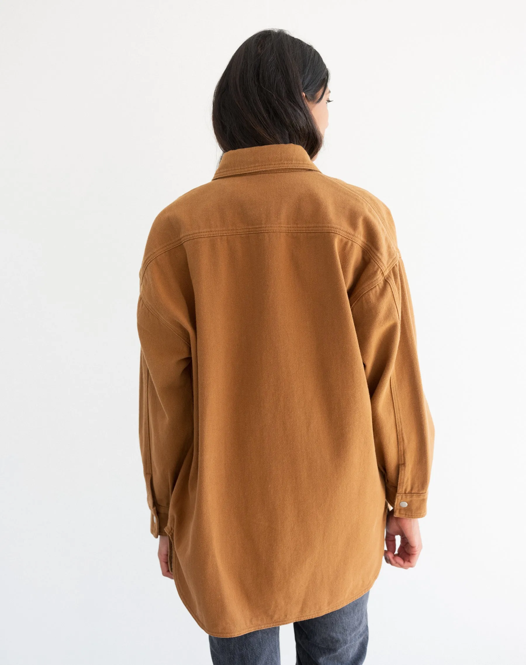 Denim Twill Jacket sold by Brunette The Label product image thumbnail 5