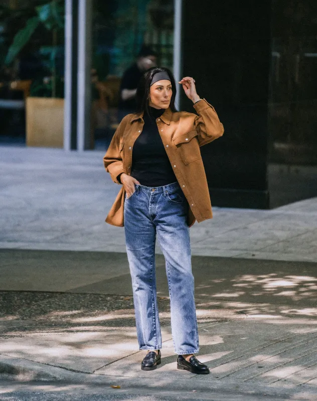 Denim Twill Jacket sold by Brunette The Label