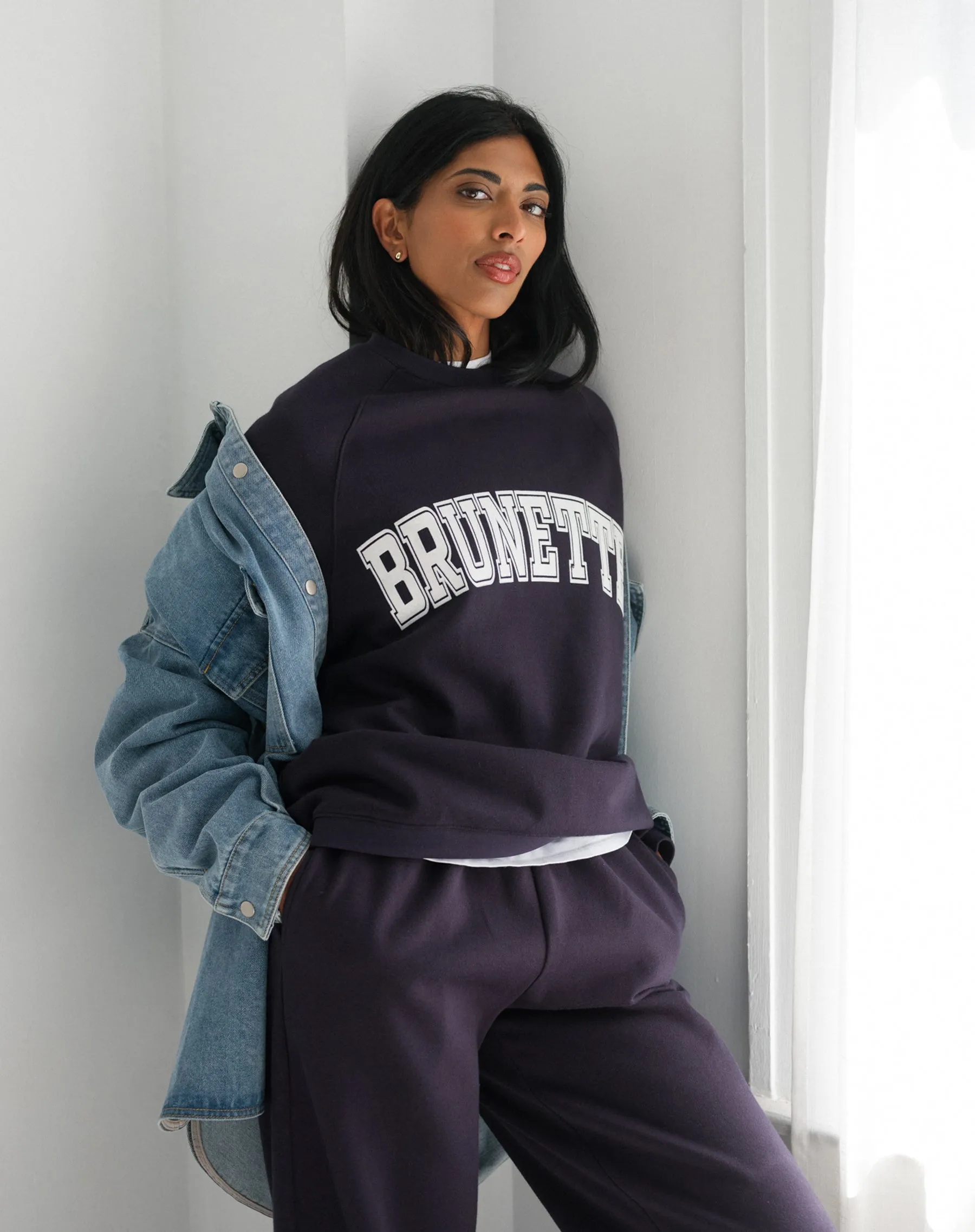 "Brunette" Varsity Hair Colour Not Your Boyfriend's Crew sold by Brunette The Label product image thumbnail 4