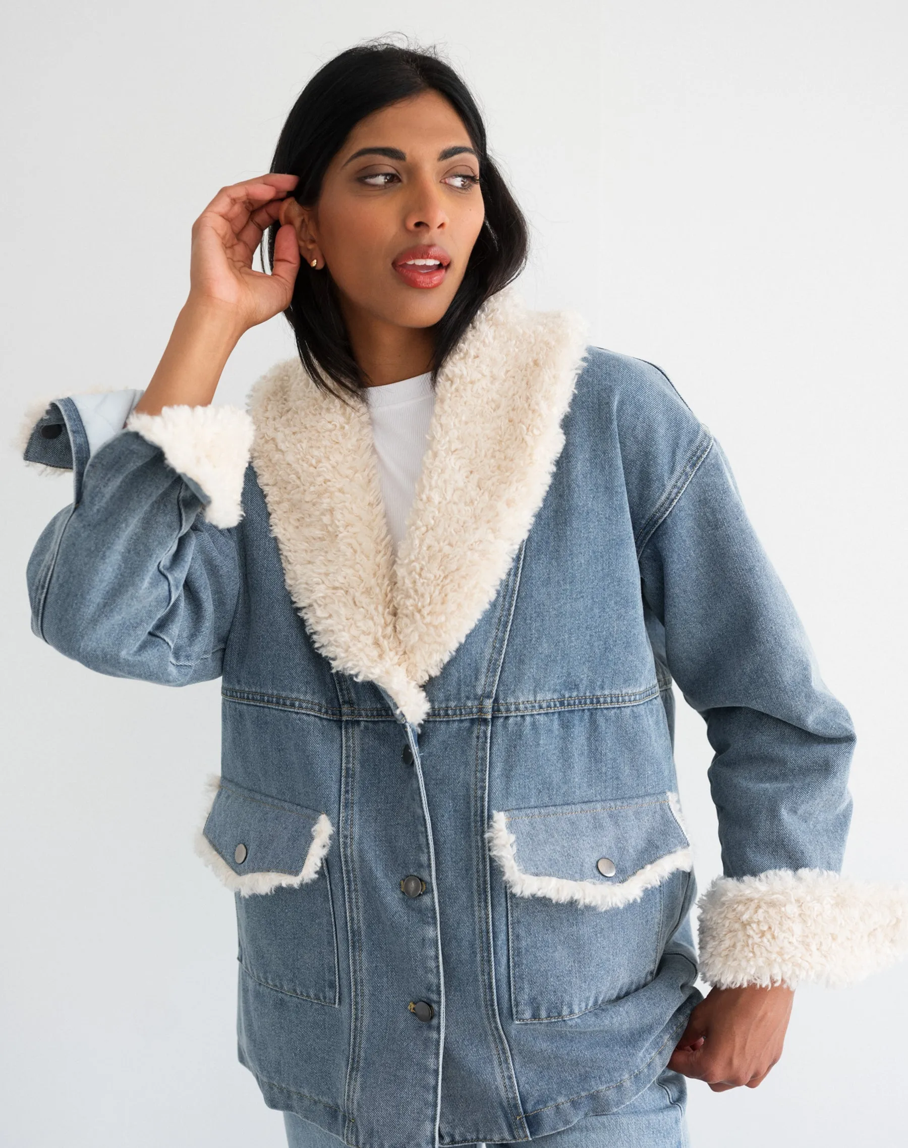 Farrah Jacket sold by Brunette The Label product image thumbnail 3