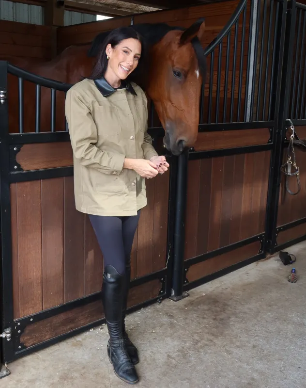 The Barn Coat sold by Brunette The Label