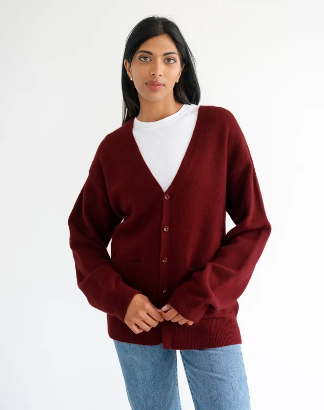Oversized Knit Cardigan sold by Brunette The Label