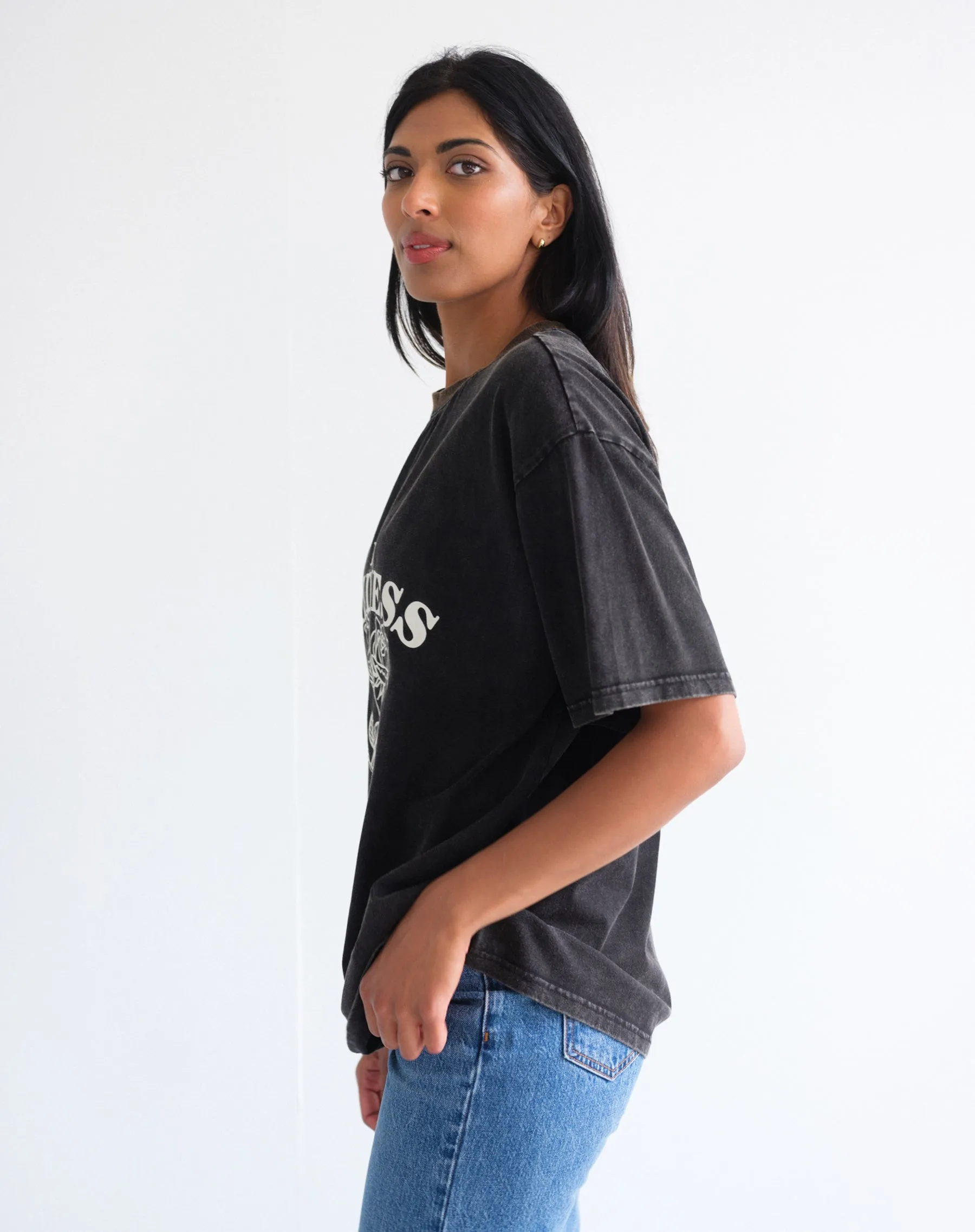 "Kindness" Oversized Tee sold by Brunette The Label product image thumbnail 2