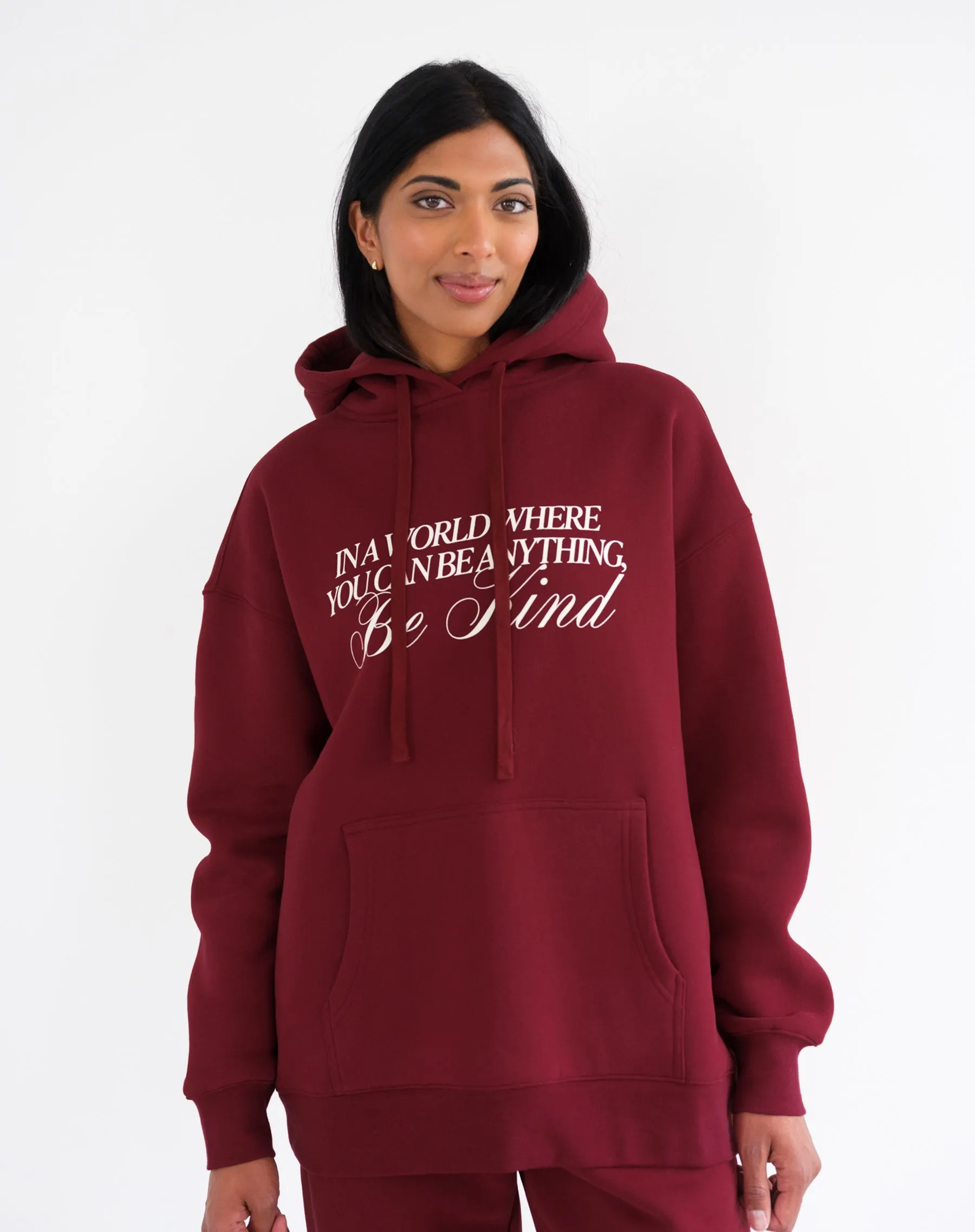 "Be Kind" Big Sister Hoodie sold by Brunette The Label
