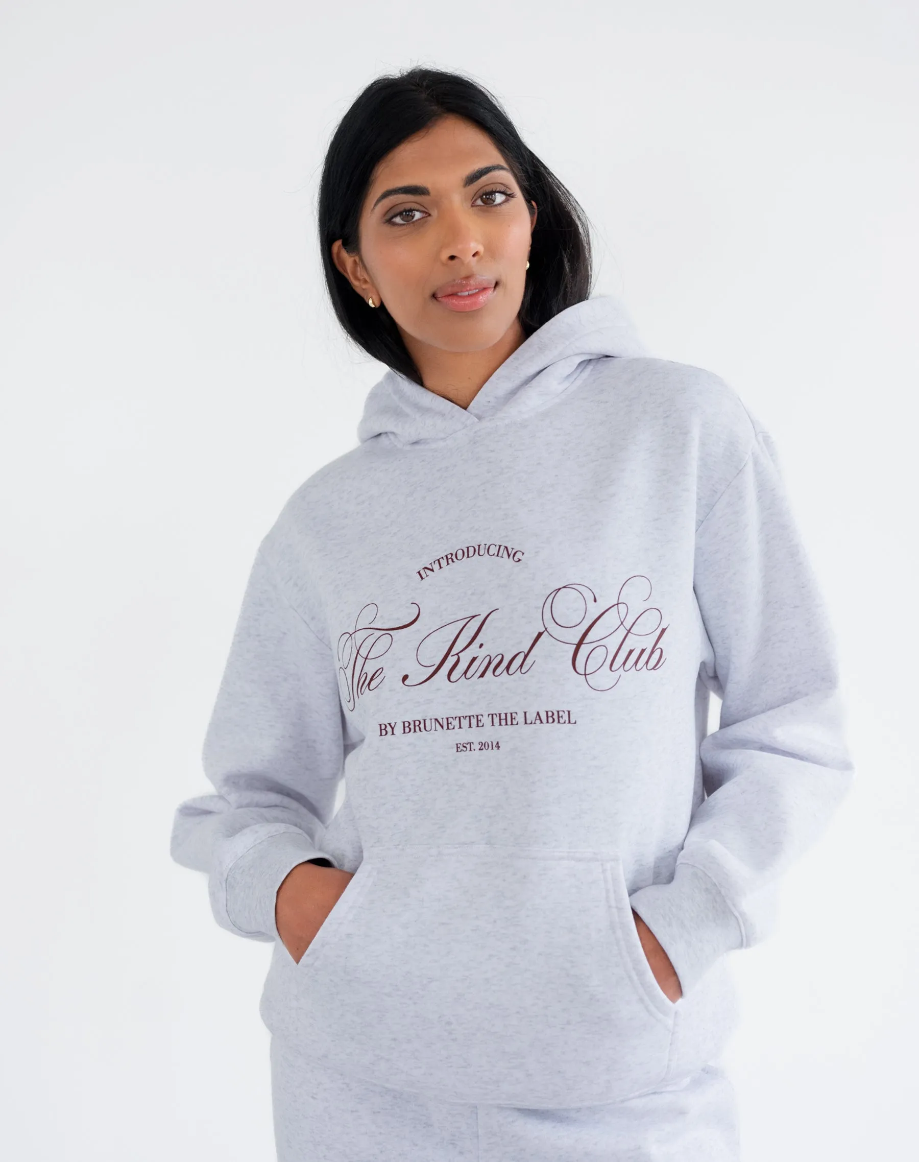 "Kind Club" Classic Hoodie sold by Brunette The Label product image thumbnail 3
