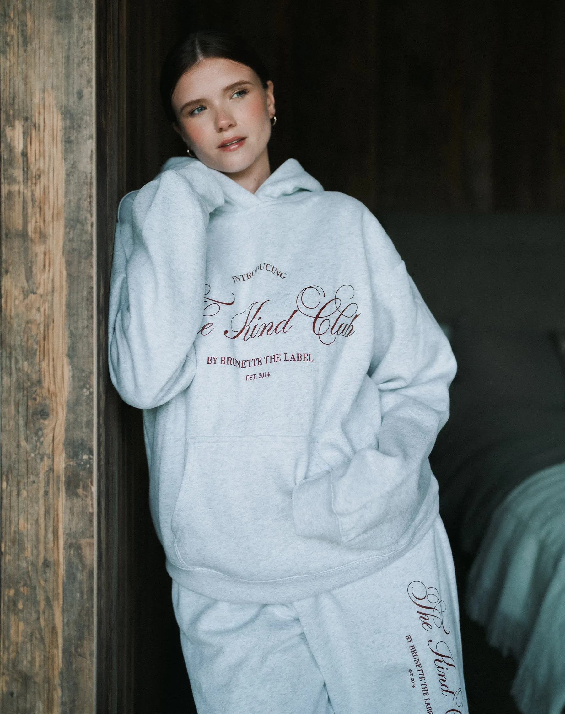 "Kind Club" Classic Hoodie sold by Brunette The Label product image thumbnail 2