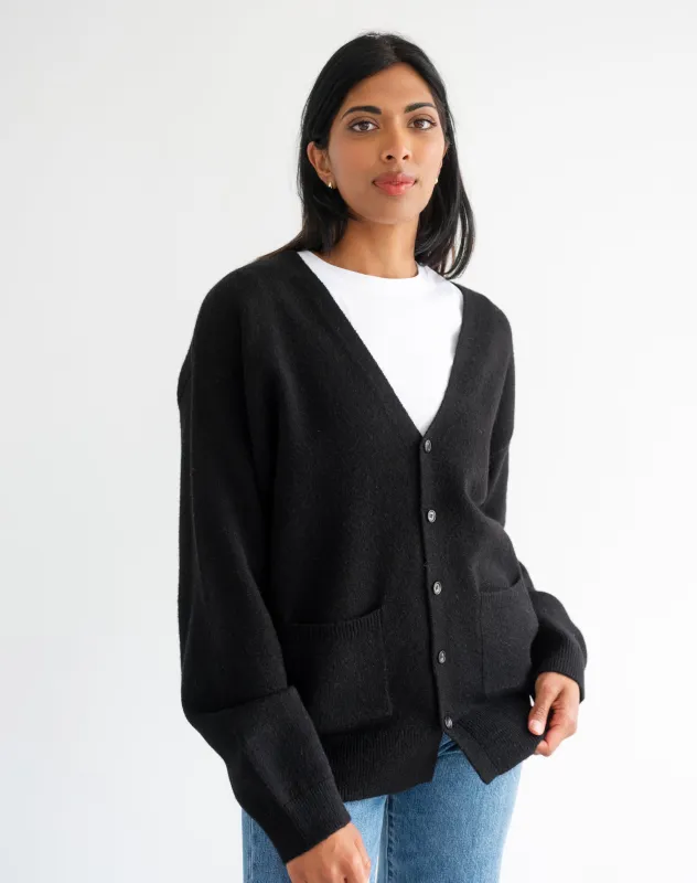 Oversized Knit Cardigan sold by Brunette The Label