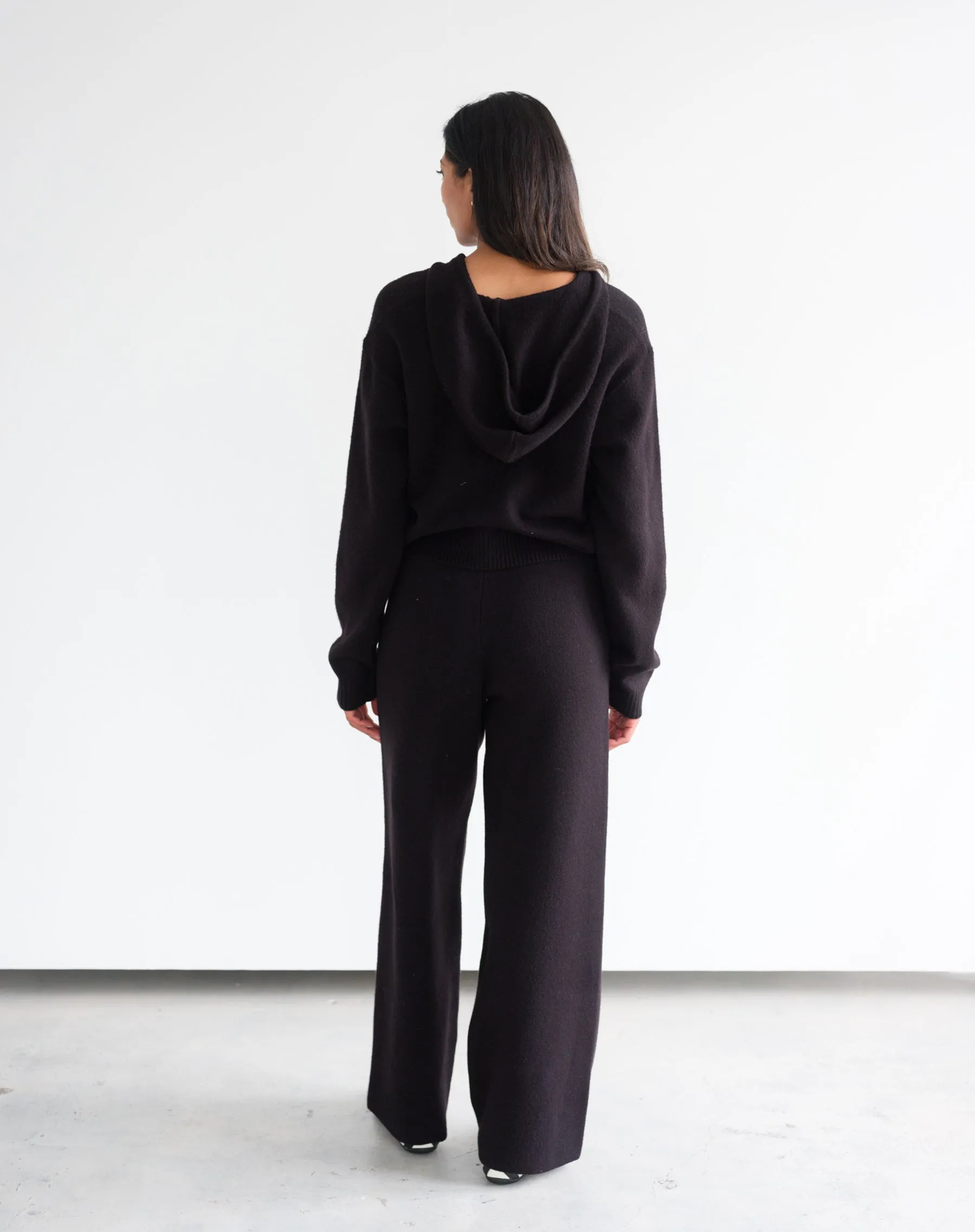 Full Zip Knit Sweater sold by Brunette The Label product image thumbnail 3