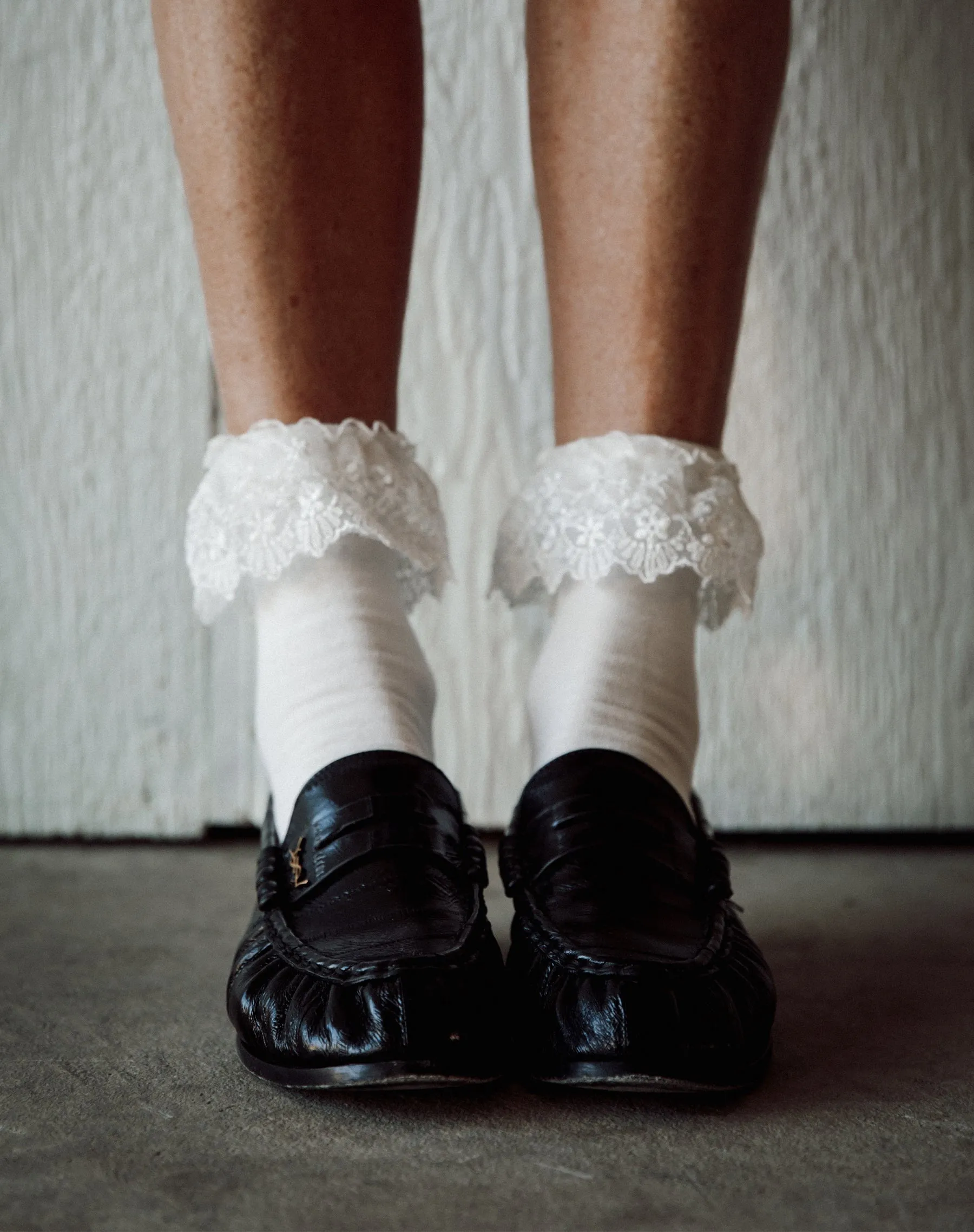 Lace Trim Socks sold by Brunette The Label product image thumbnail 3