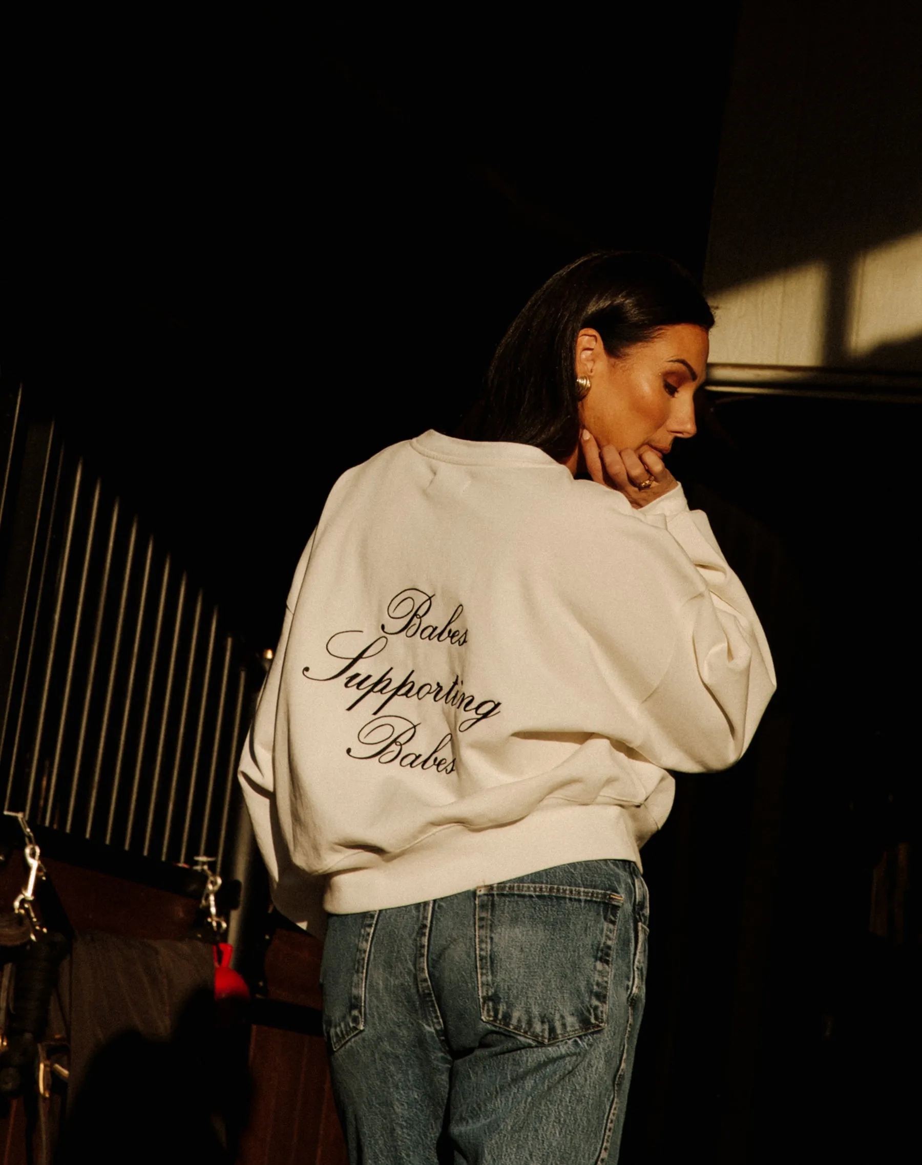 "Babes Supporting Babes" Girlfriend Crew sold by Brunette The Label product image thumbnail 5