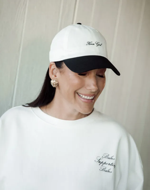 "Horse Girl" Baseball Cap sold by Brunette The Label