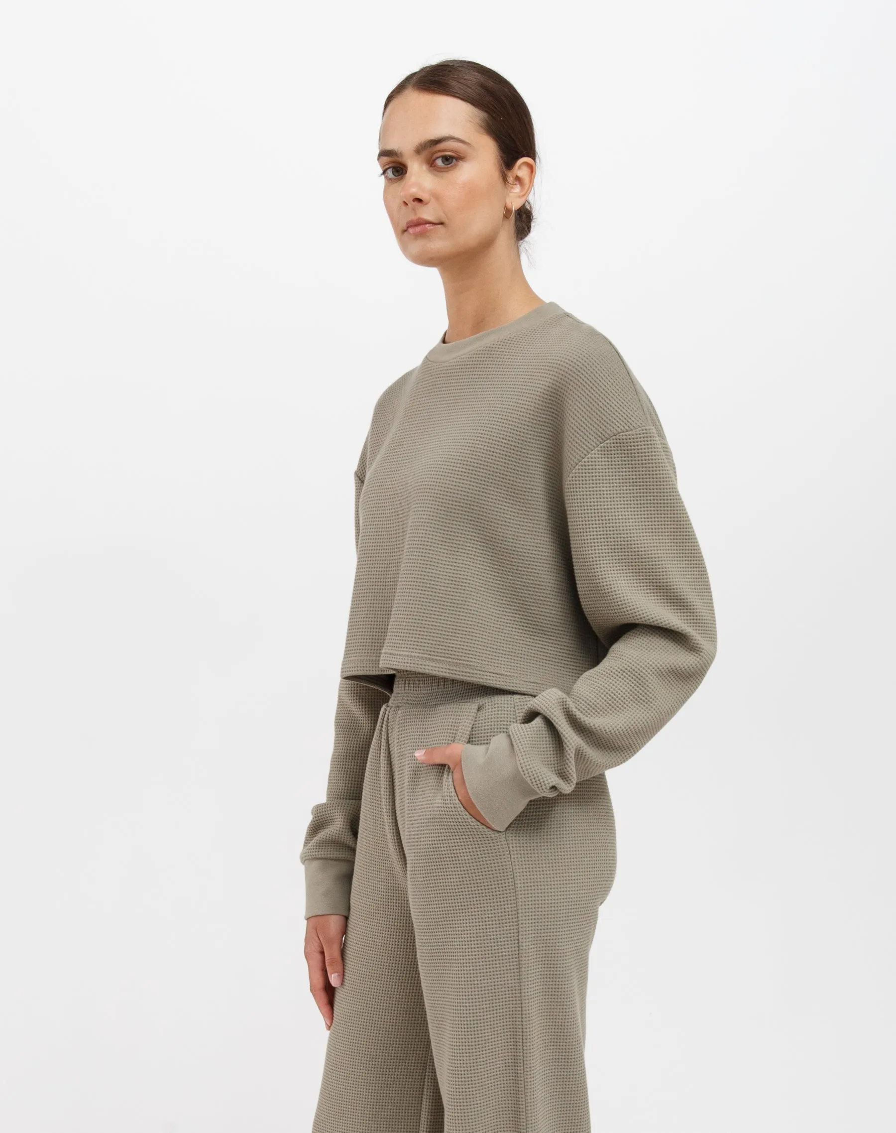 Waffle Little Sister Shirt sold by Brunette The Label product image thumbnail 2