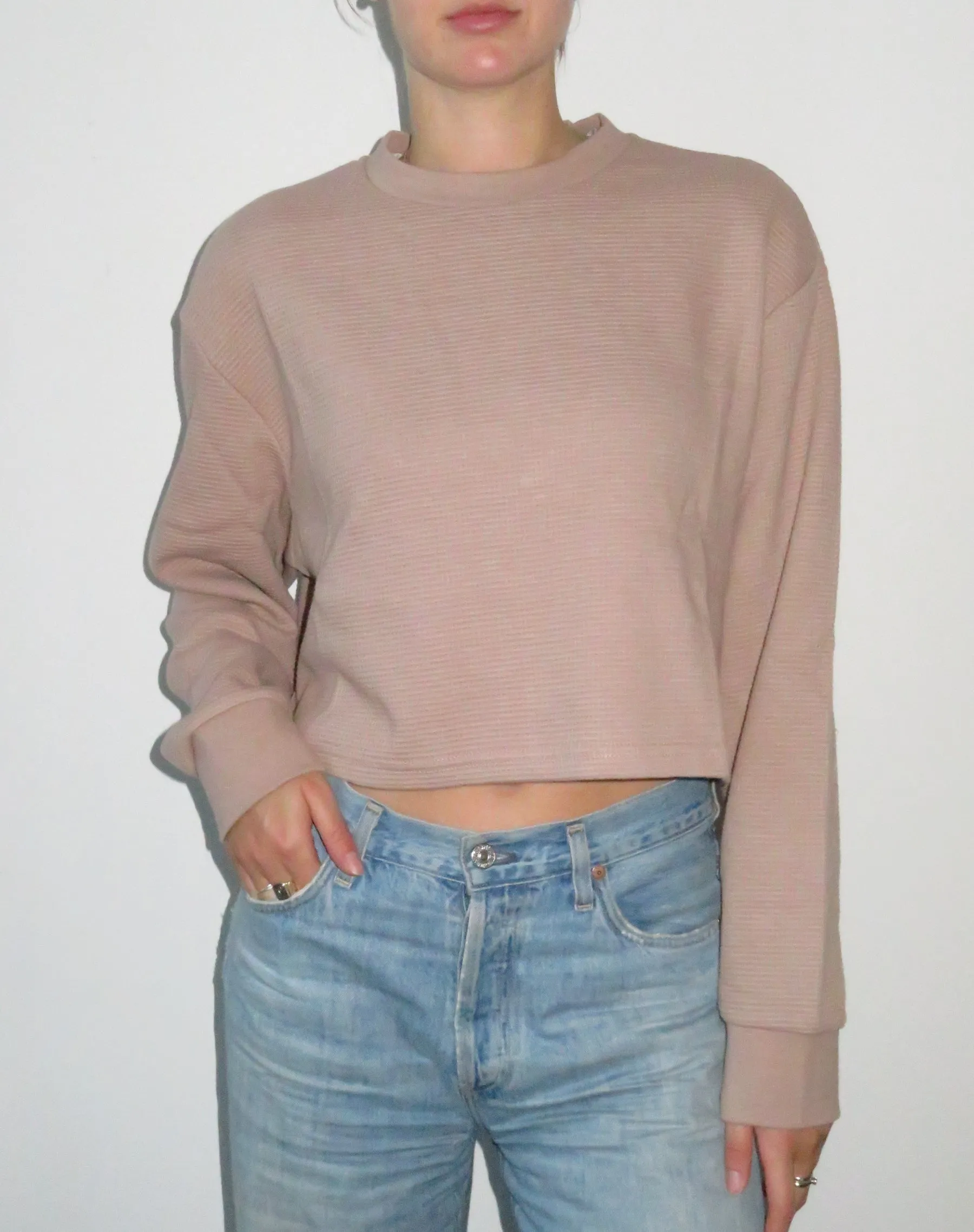 Waffle Little Sister Shirt sold by Brunette The Label product image thumbnail 5