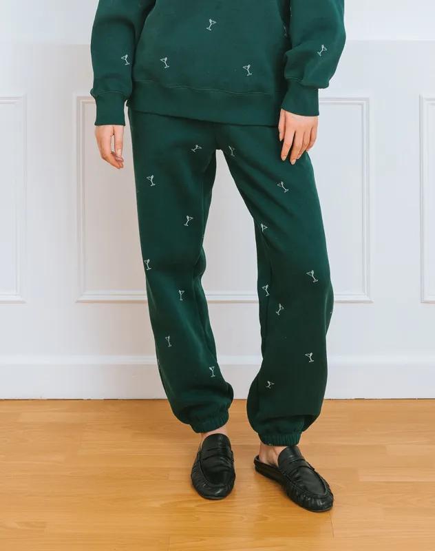 All Over Martini Oversized Jogger sold by Brunette The Label