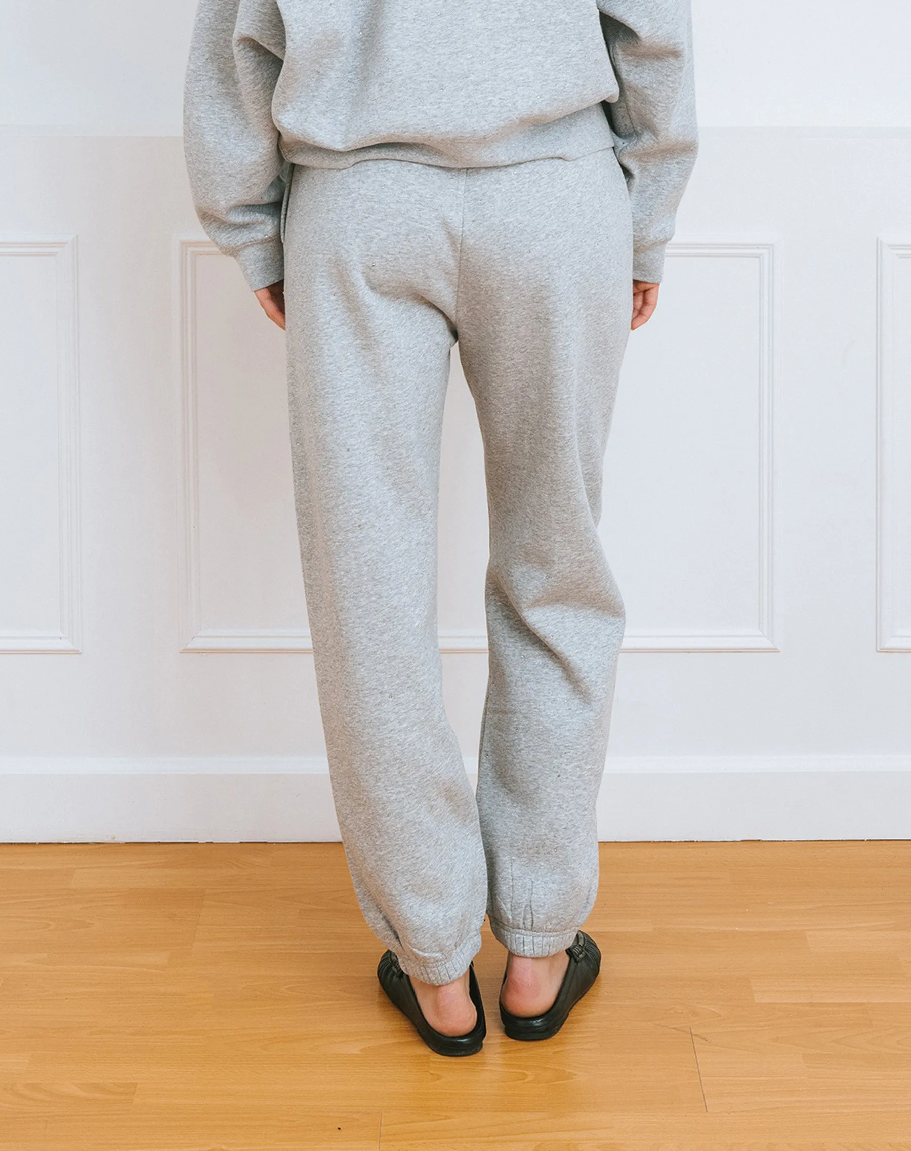Rhinestone Oversized Jogger sold by Brunette The Label product image thumbnail 2