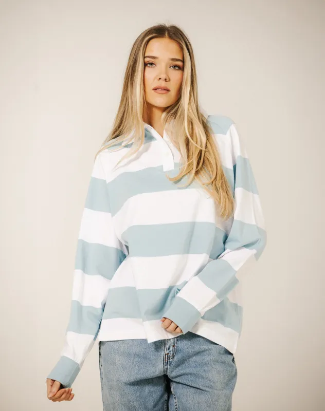 Rugby Polo Shirt made by Brunette The Label