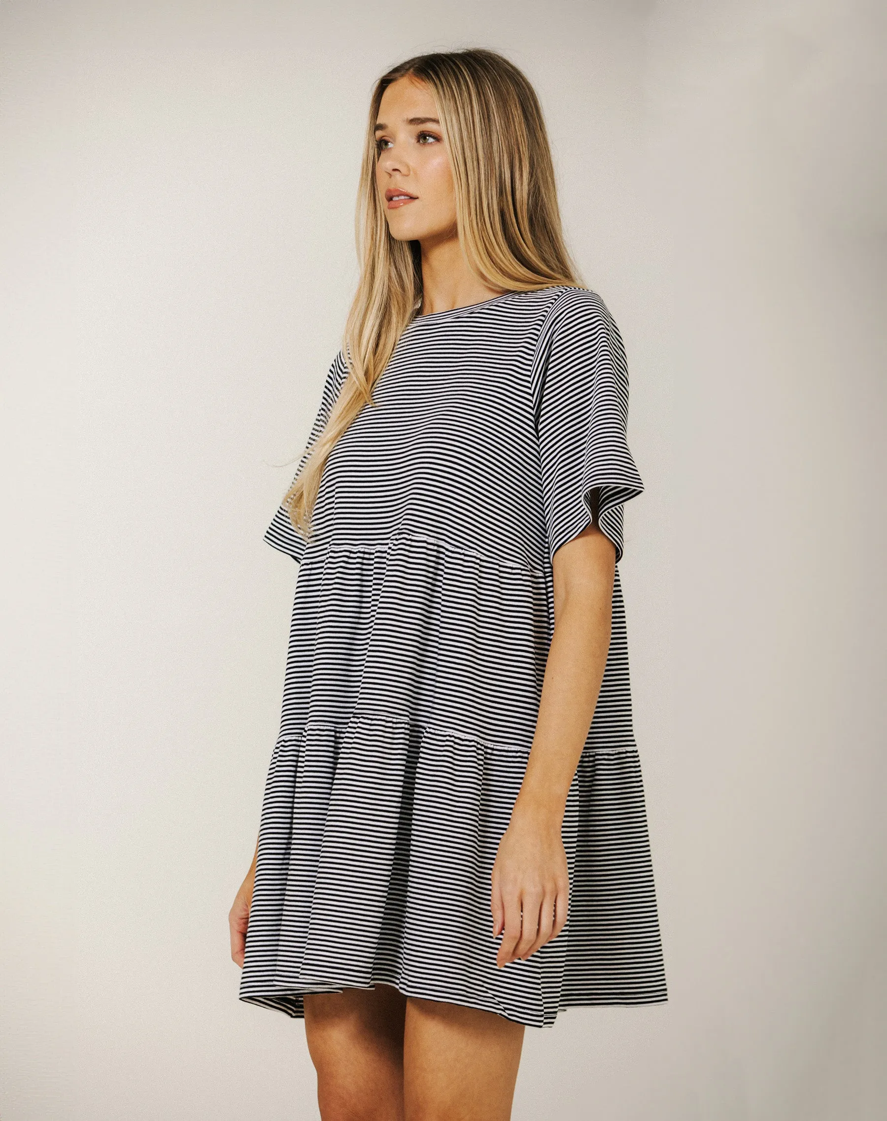 Tiered Dress sold by Brunette The Label product image thumbnail 3