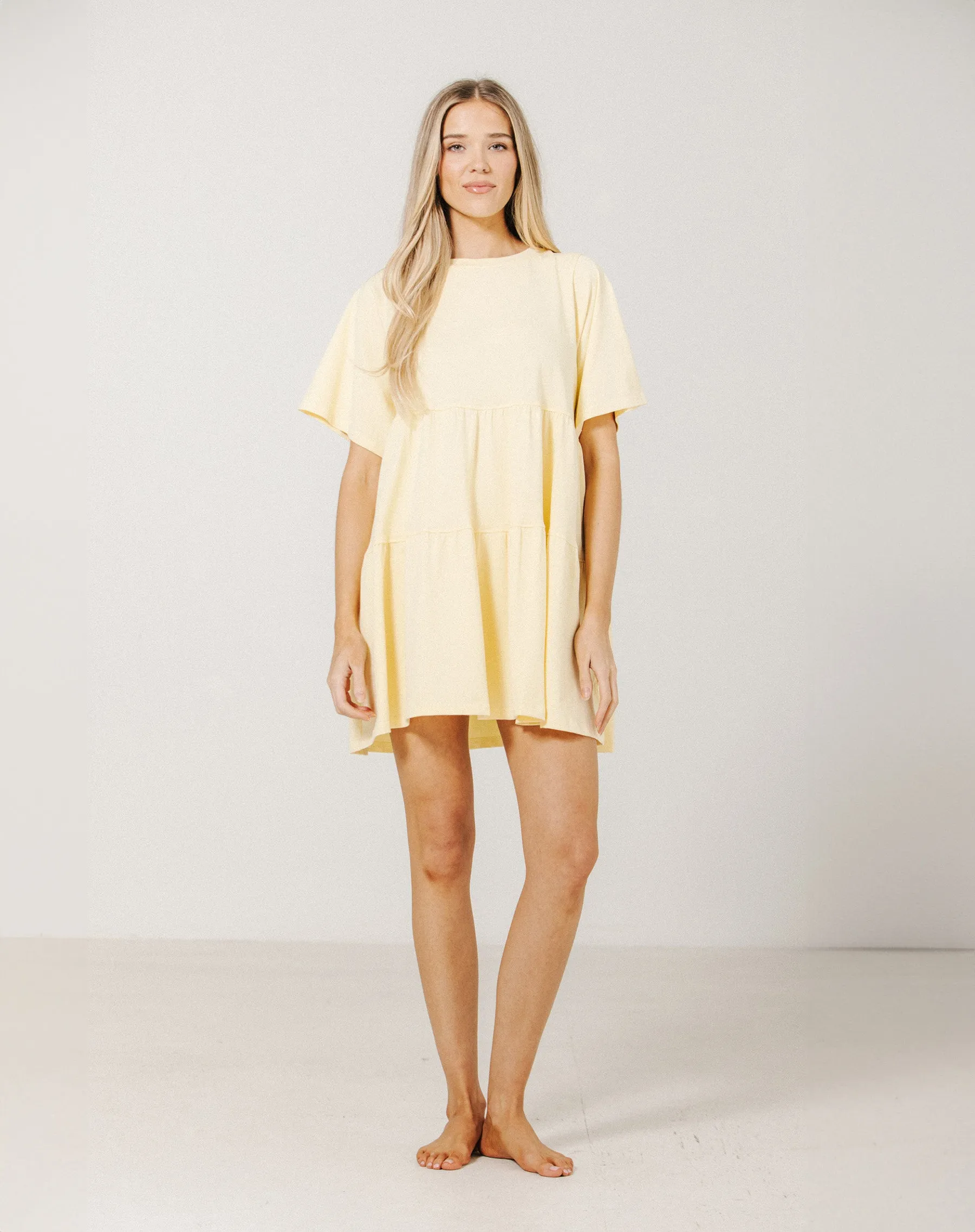 Tiered Dress sold by Brunette The Label product image thumbnail 3