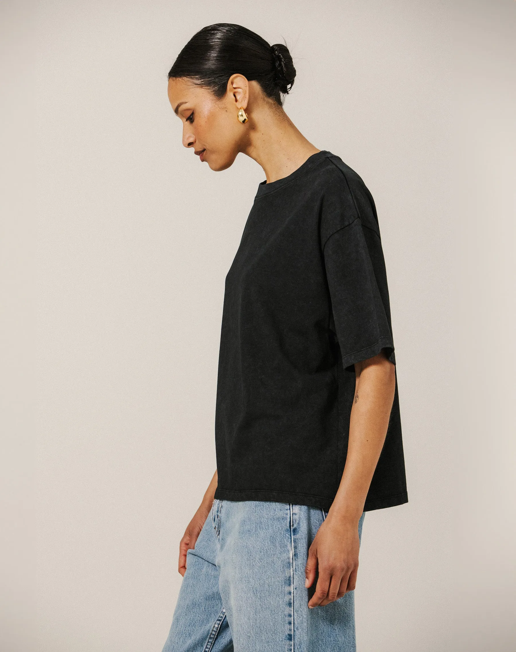 Boxy Tee sold by Brunette The Label product image thumbnail 2