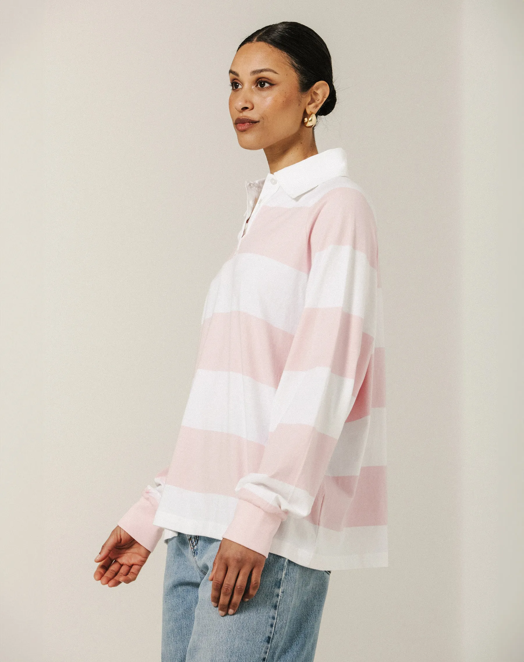Rugby Polo Shirt sold by Brunette The Label product image thumbnail 3