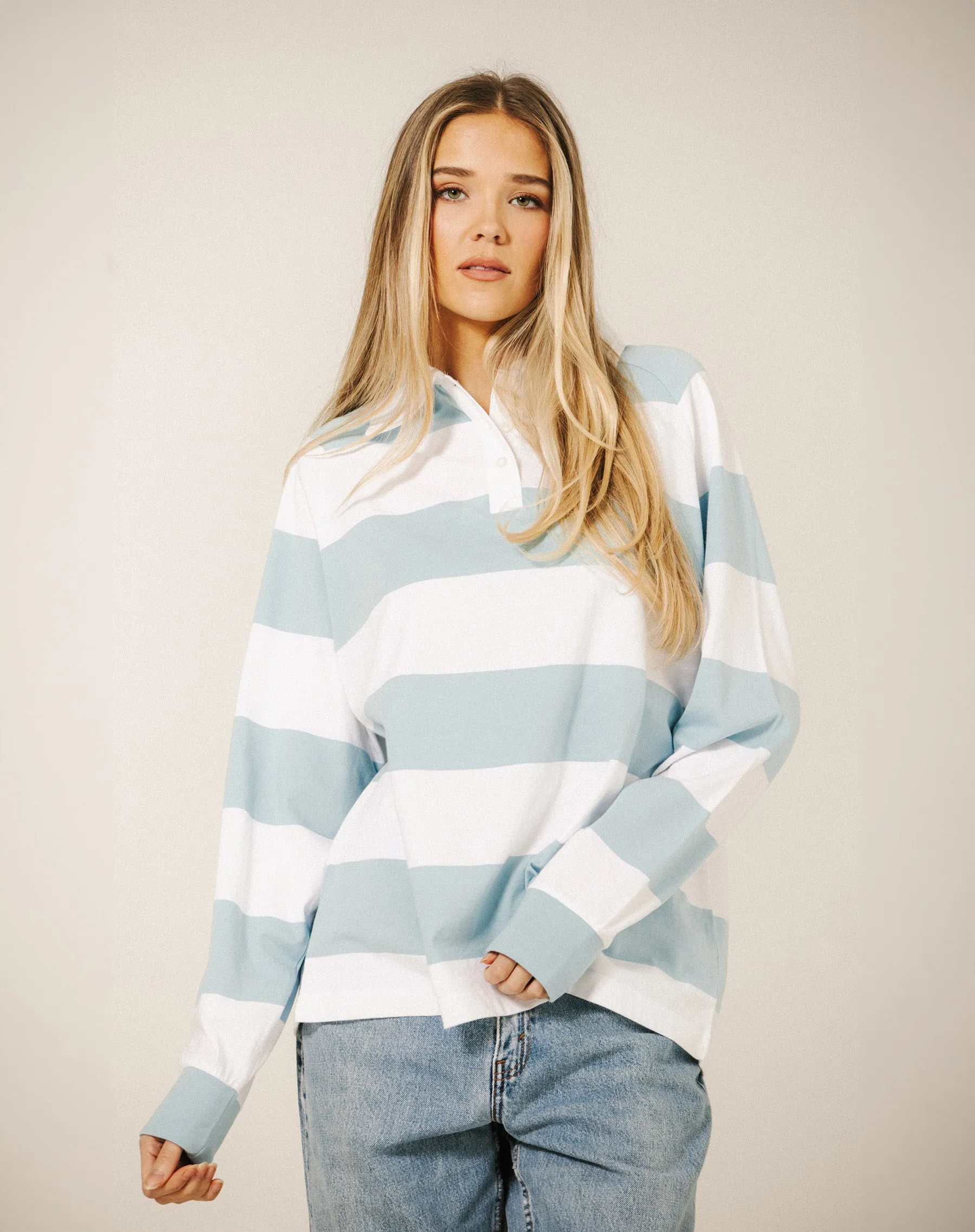Rugby Polo Shirt sold by Brunette The Label product image thumbnail 5