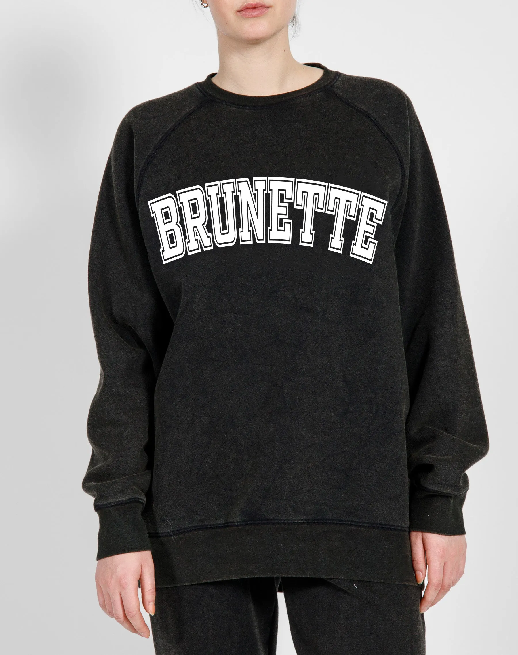 "Brunette" Varsity Hair Colour Not Your Boyfriend's Crew sold by Brunette The Label product image thumbnail 2