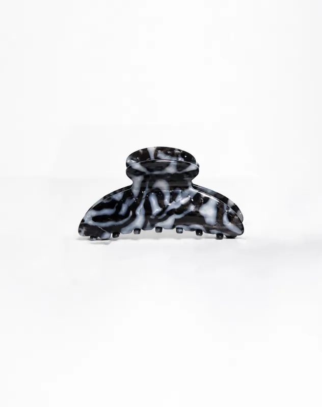 Claw Clip | Black Marble made by Brunette The Label