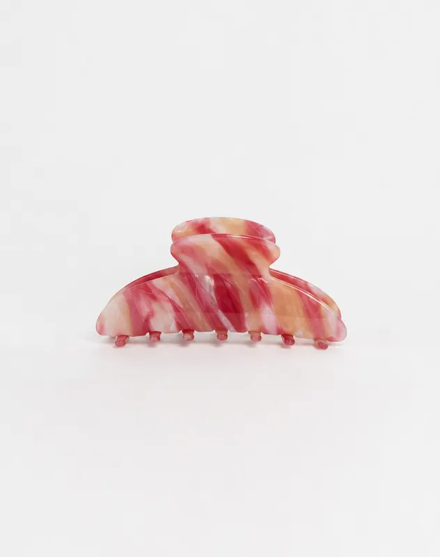 Claw Clip | Pink & Gold made by Brunette The Label