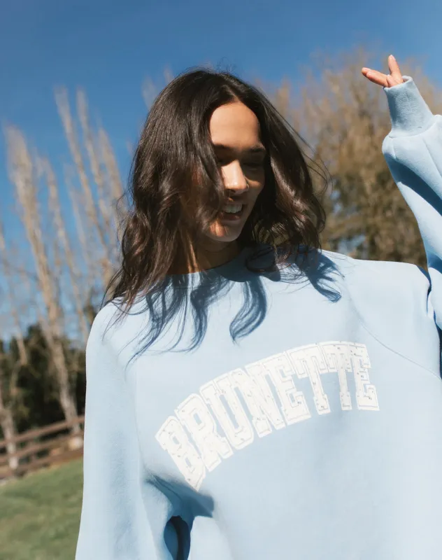 "Brunette" Hair Colour Not Your Boyfriend's Crew made by Brunette The Label