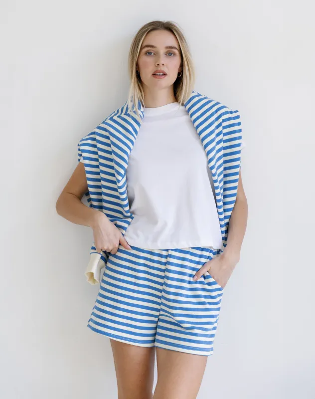 Striped Classic Short made by Brunette The Label