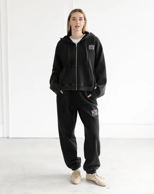 "Kind Club" Oversized Jogger made by Brunette The Label