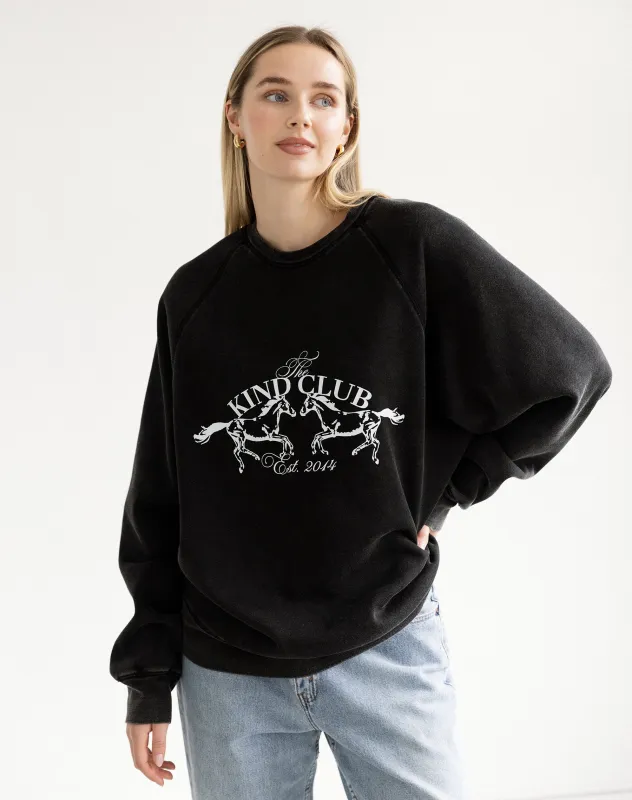 "Kind Club" Not Your Boyfriend's Crew made by Brunette The Label