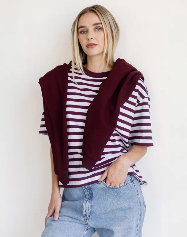 Boxy Tee made by Brunette The Label