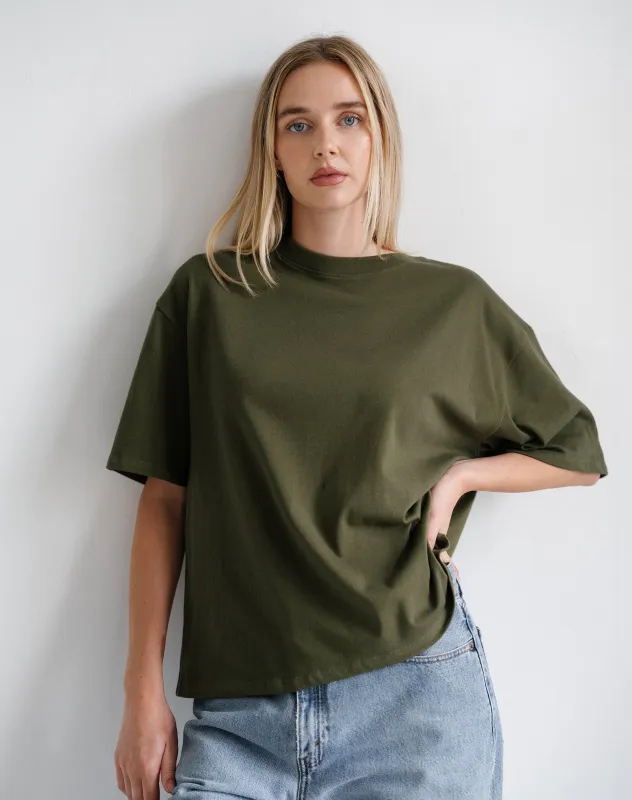 Boxy Tee made by Brunette The Label