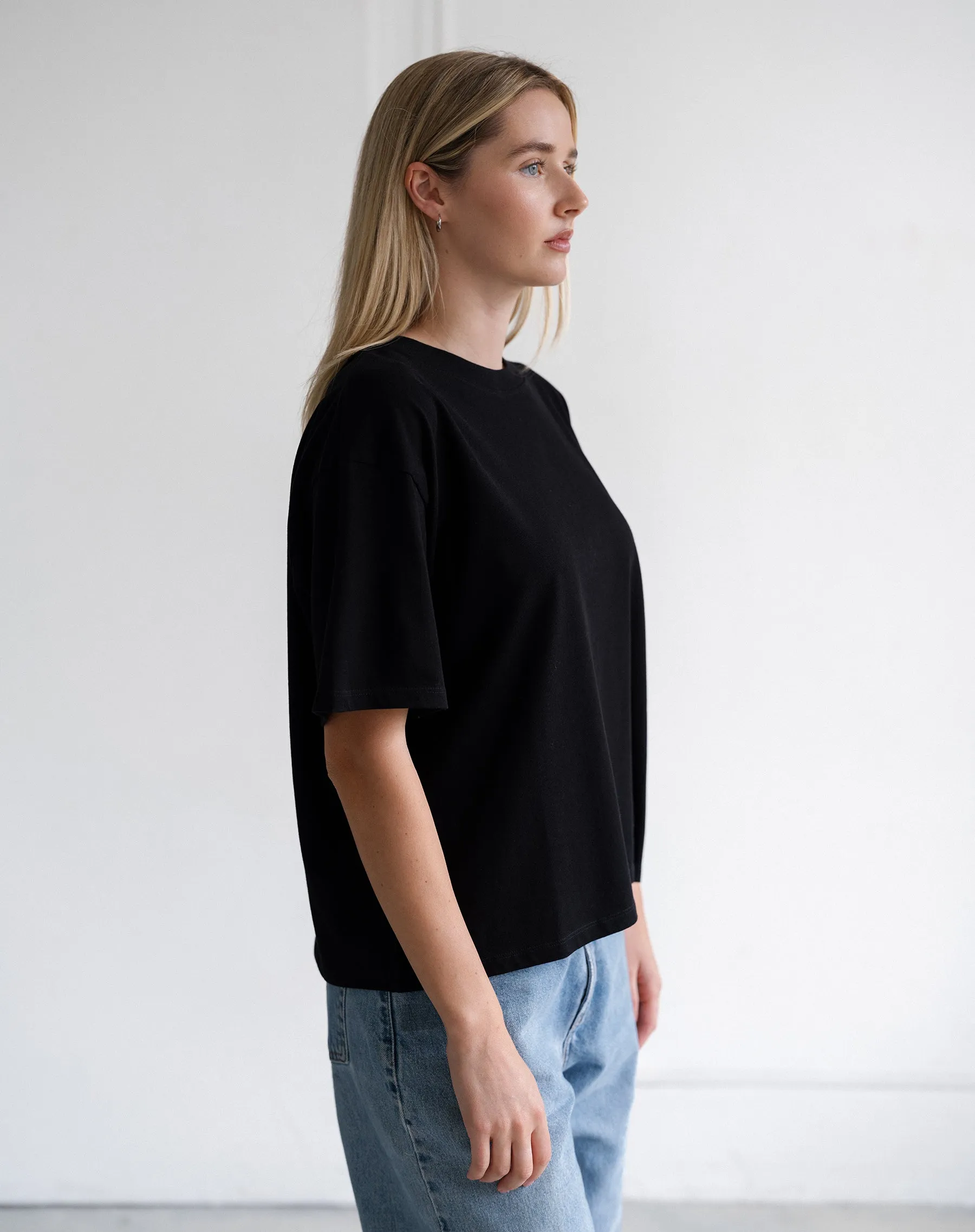 Boxy Tee sold by Brunette The Label product image thumbnail 3