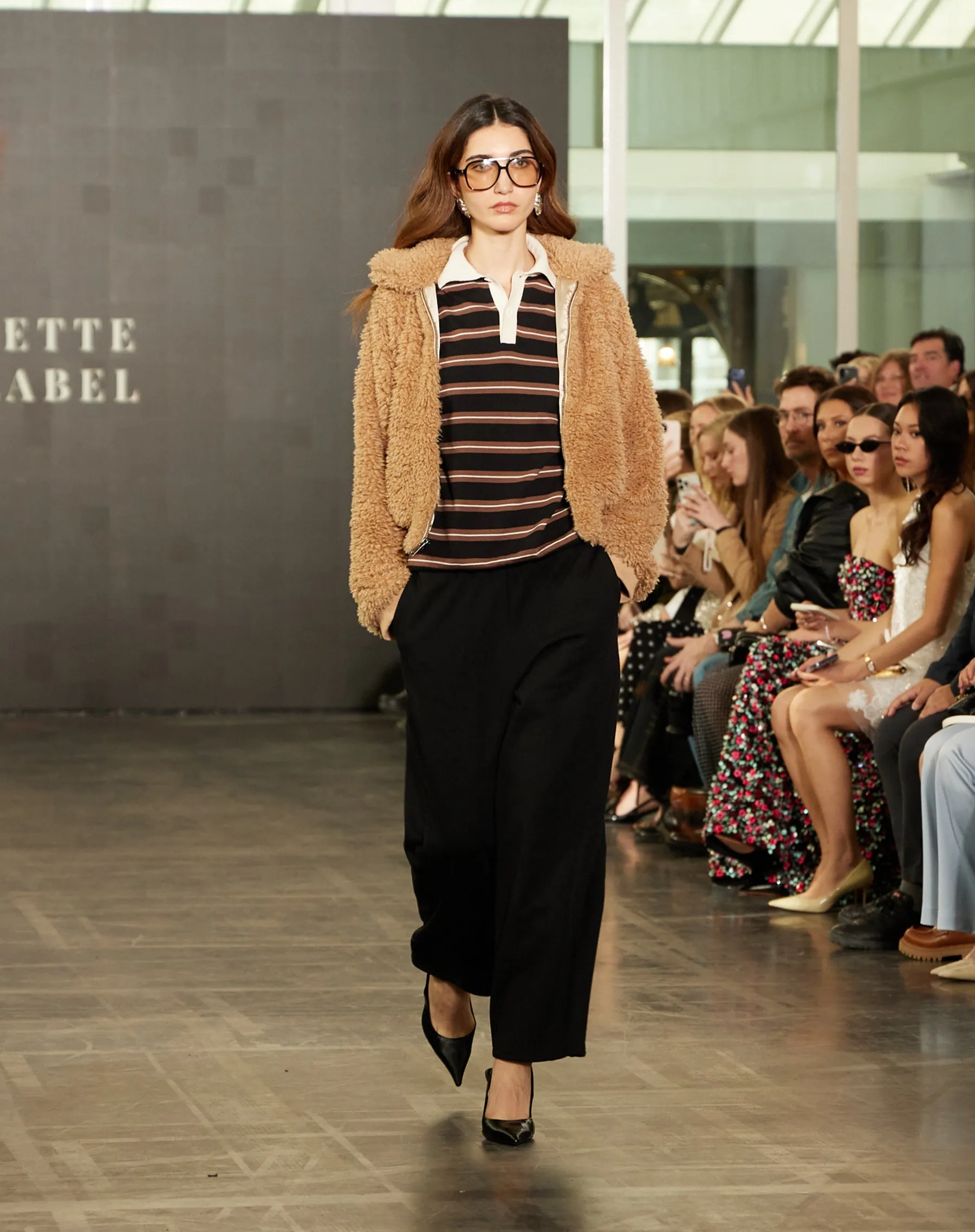 Teddy Bear Sherpa Jacket sold by Brunette The Label product image thumbnail 2