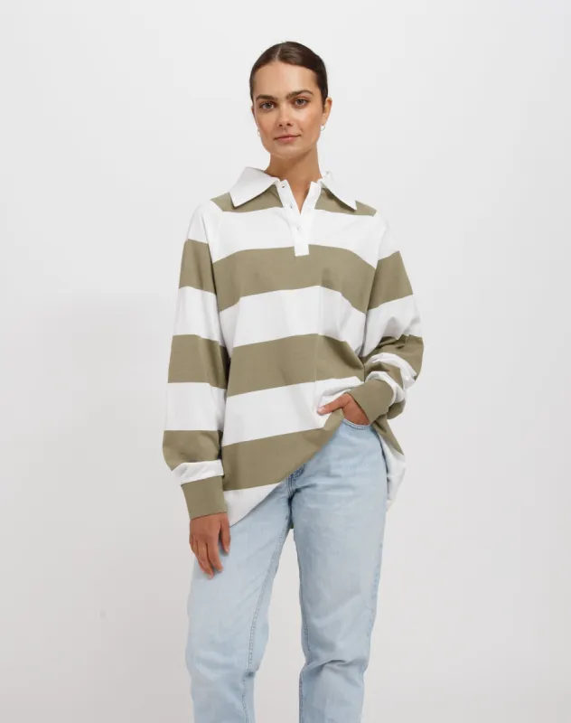 Not Your Boyfriend's Rugby | Olive made by Brunette The Label